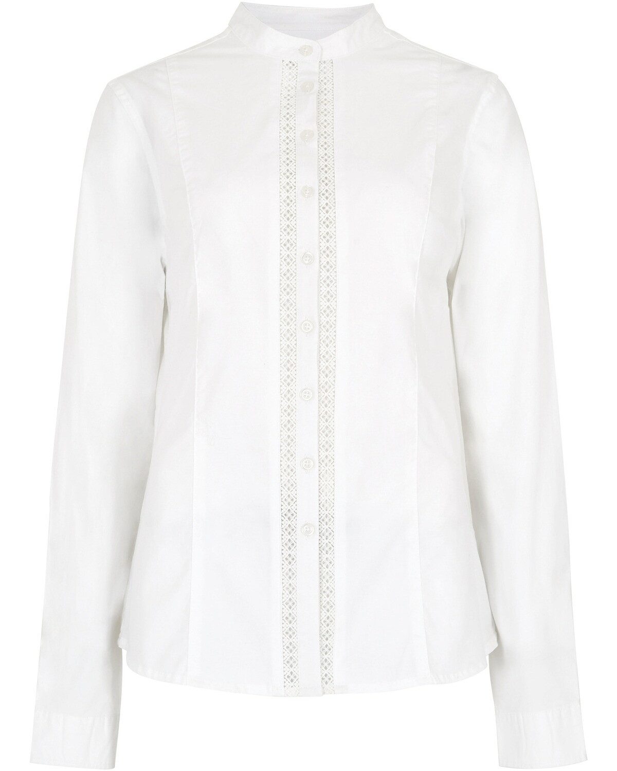 Dubarry Langarmbluse Bluse Waterlily mit Spitzeneinsatz