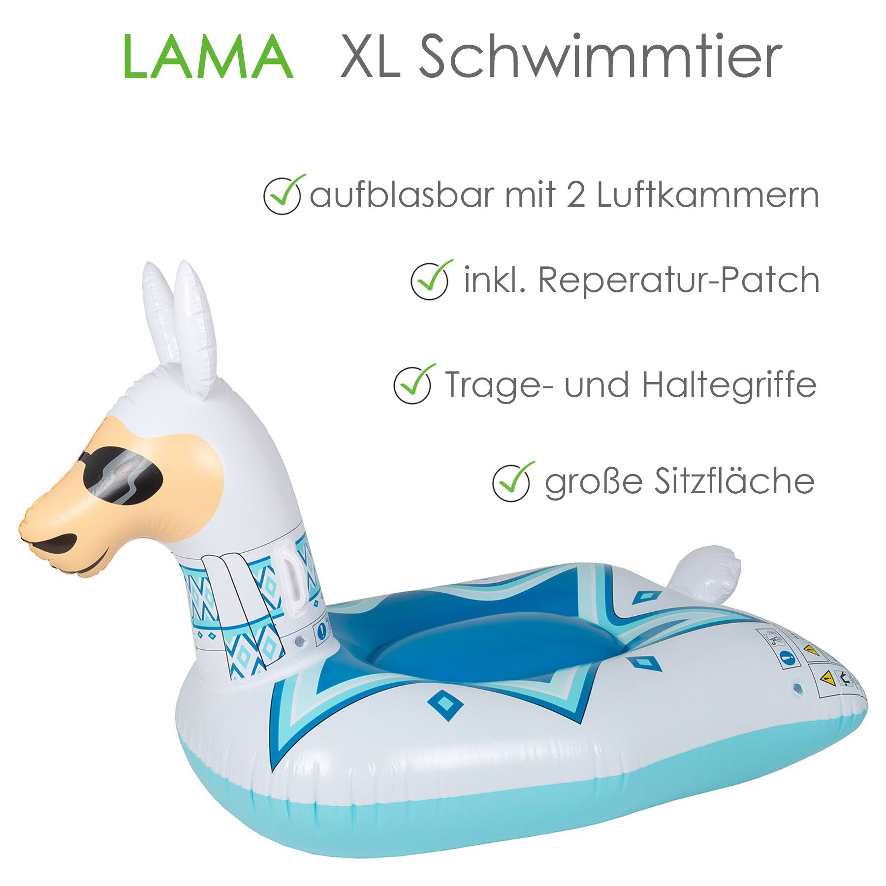 heimtexland Luftmatratze Wassertier aufblasbar Pool Strand günstig online kaufen