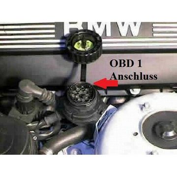 Bolwins H18C OBD2 zu OBD1 Diagnose Kabel 16Pin zu 20Pin Adapter f BMW Ediabas Elektro-Kabel, (40 cm)