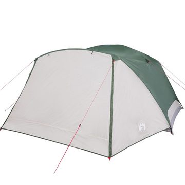 vidaXL Wurfzelt Zelt Campingzelt 6 Personen Grün 412x370x190 cm 190T Taft