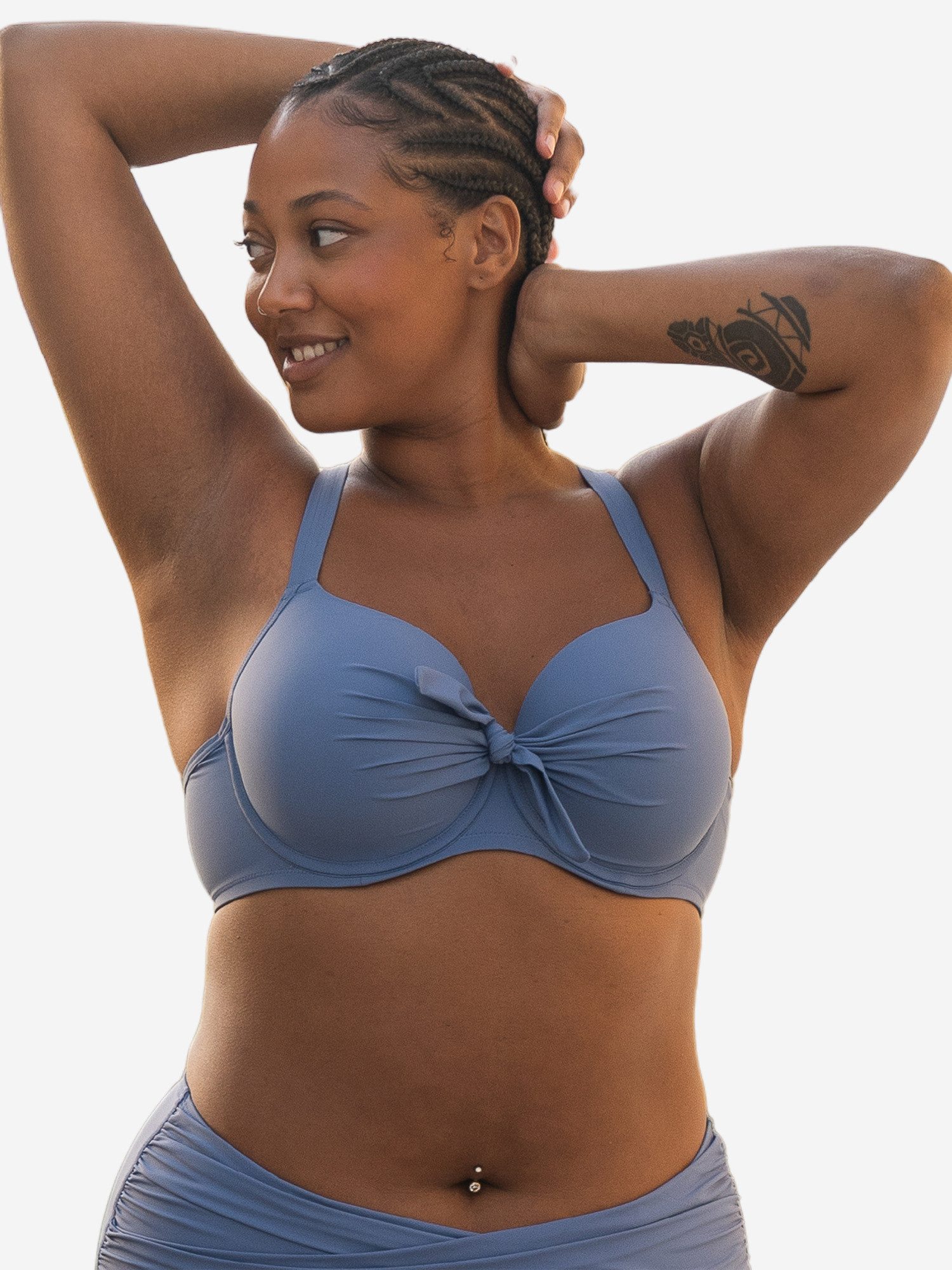 SugarShape Bügel-Bikini-Top VALENCIA Demi-Bikini wattiert