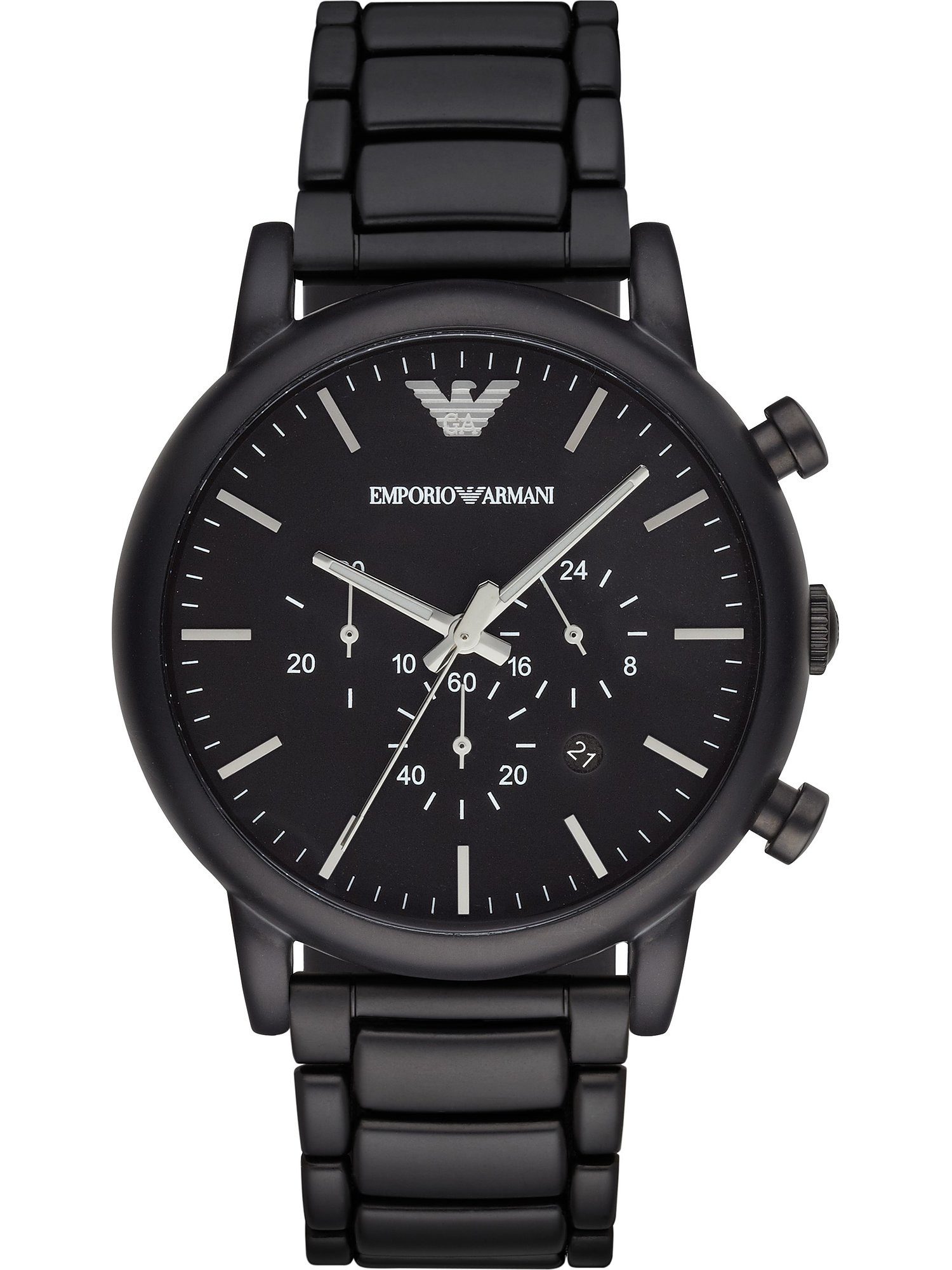 Emporio Armani Chronograph Emporio Armani Herren-Uhren Analog Quarz