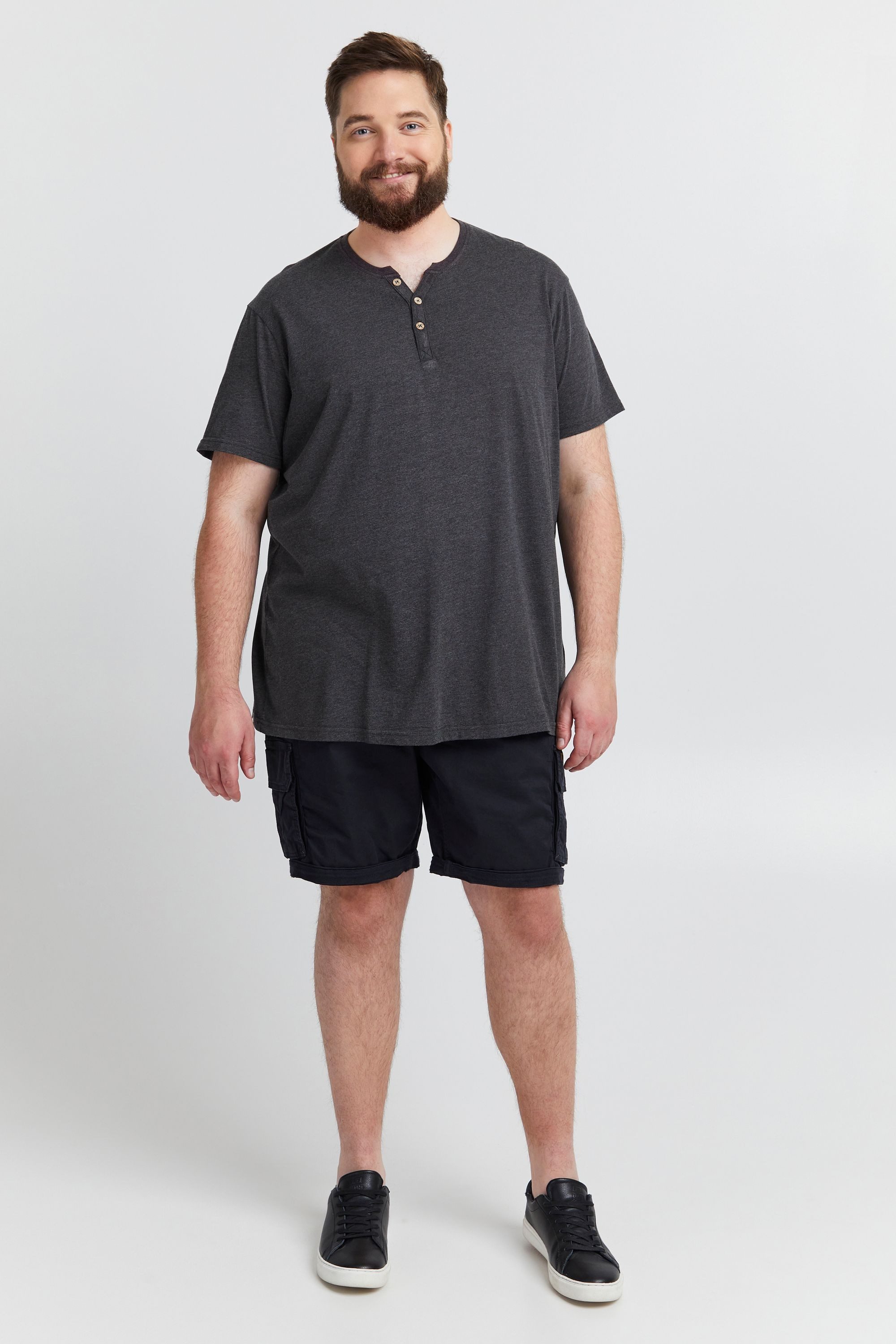 !Solid T-Shirt SDVolker Big & Tall Modisches Oberteil in großen Größen