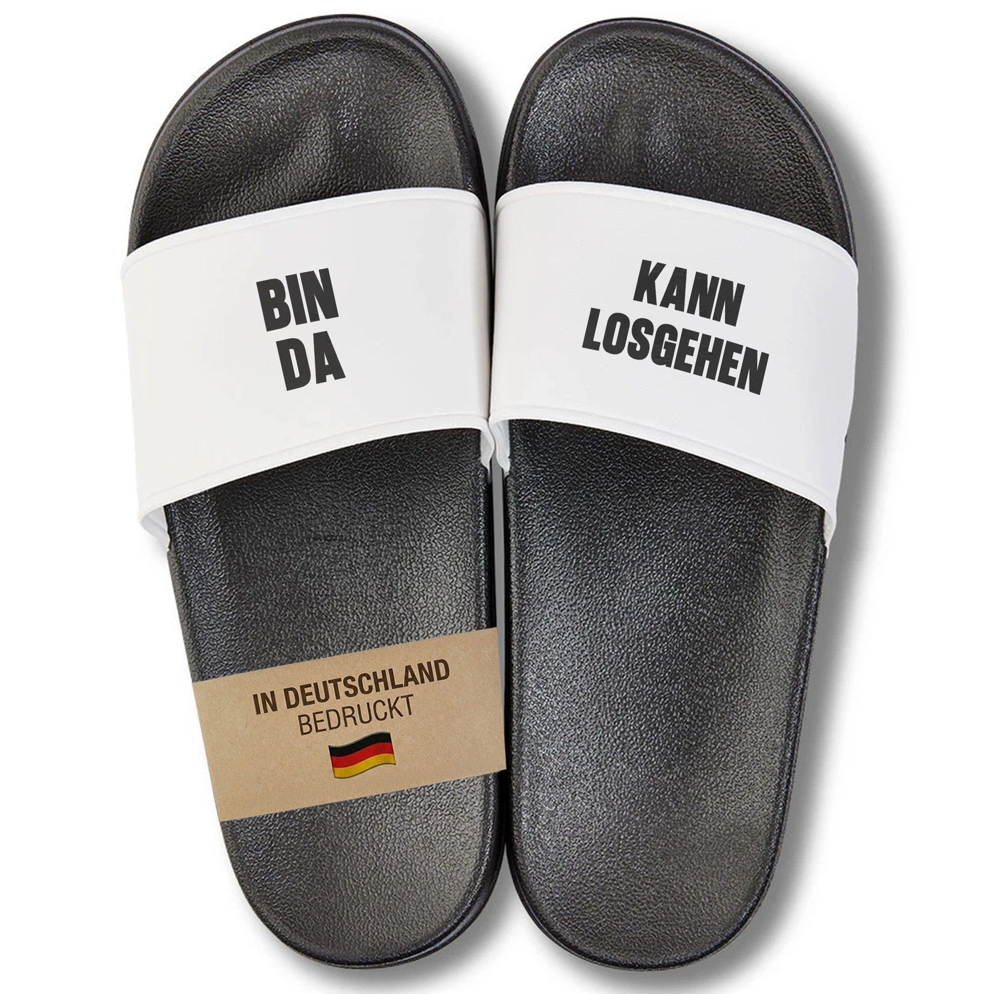 22Feels Geschenk Männer Geburtstag Badelatschen Herren lustig Spruch Väter Badepantolette IN DEUTSCHLAND BEDRUCKT