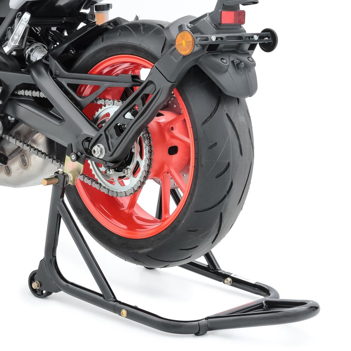 ConStands Motorradheber Montageständer Hinten für Kawasaki Z 650 / Z 400 schwarz