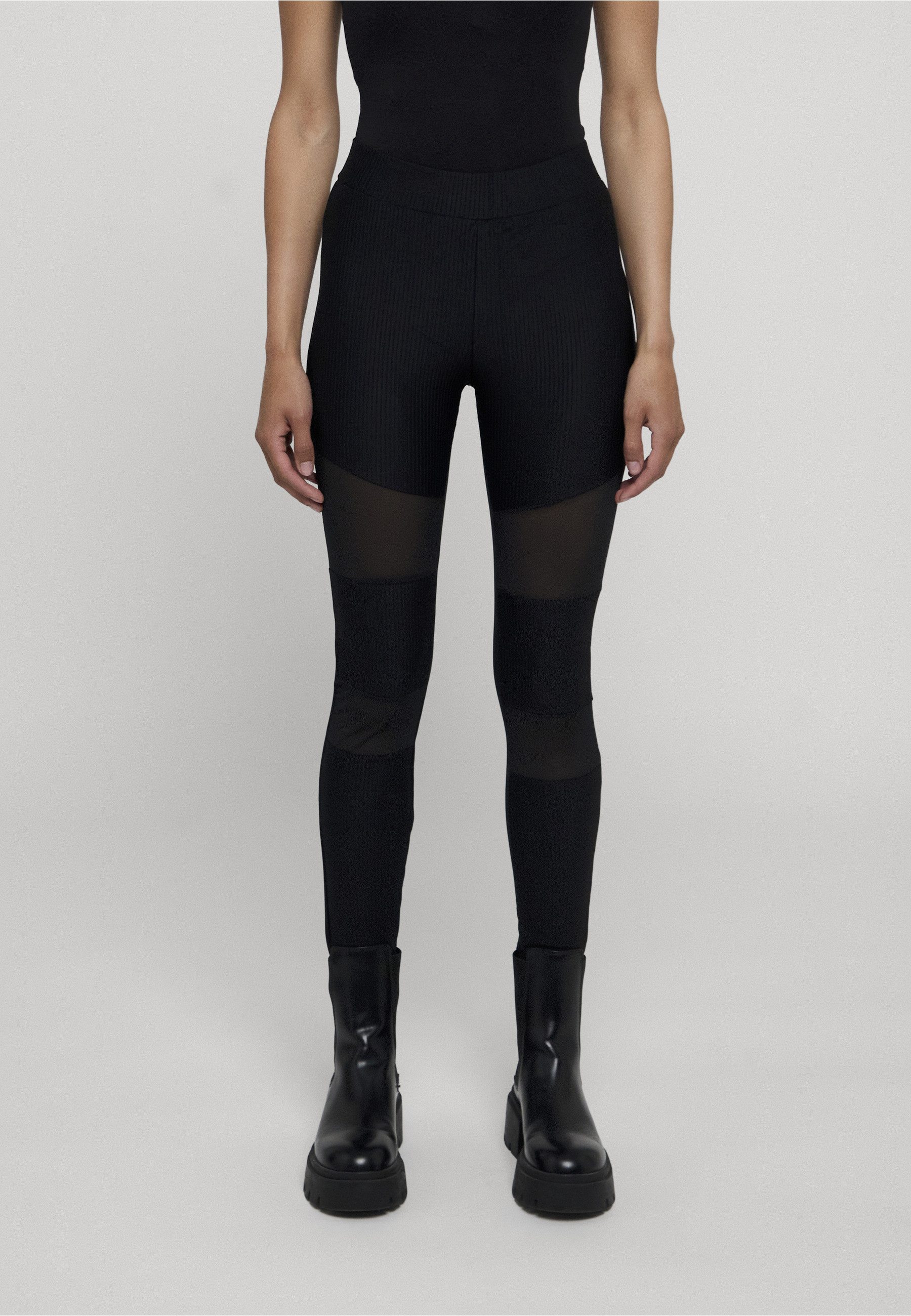 Leggings Urban Classics Damen Ladies Tech Mesh Rib Leggings