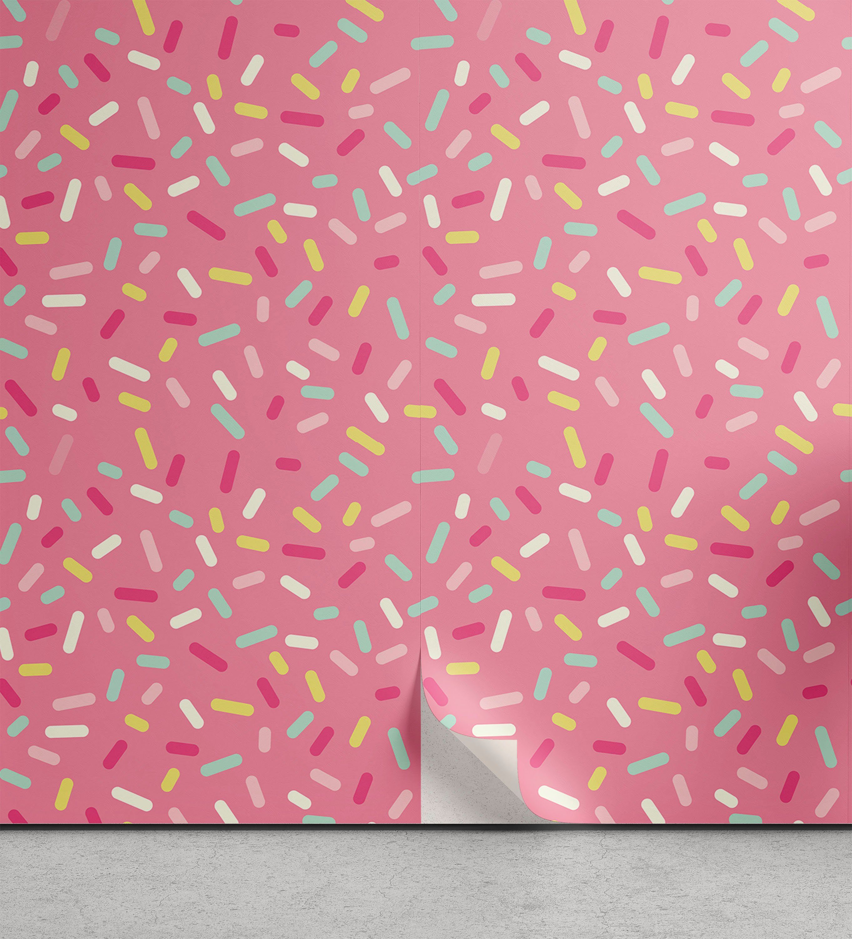 Abakuhaus Vinyltapete selbstklebendes Wohnzimmer Küchenakzent, Pink günstig online kaufen