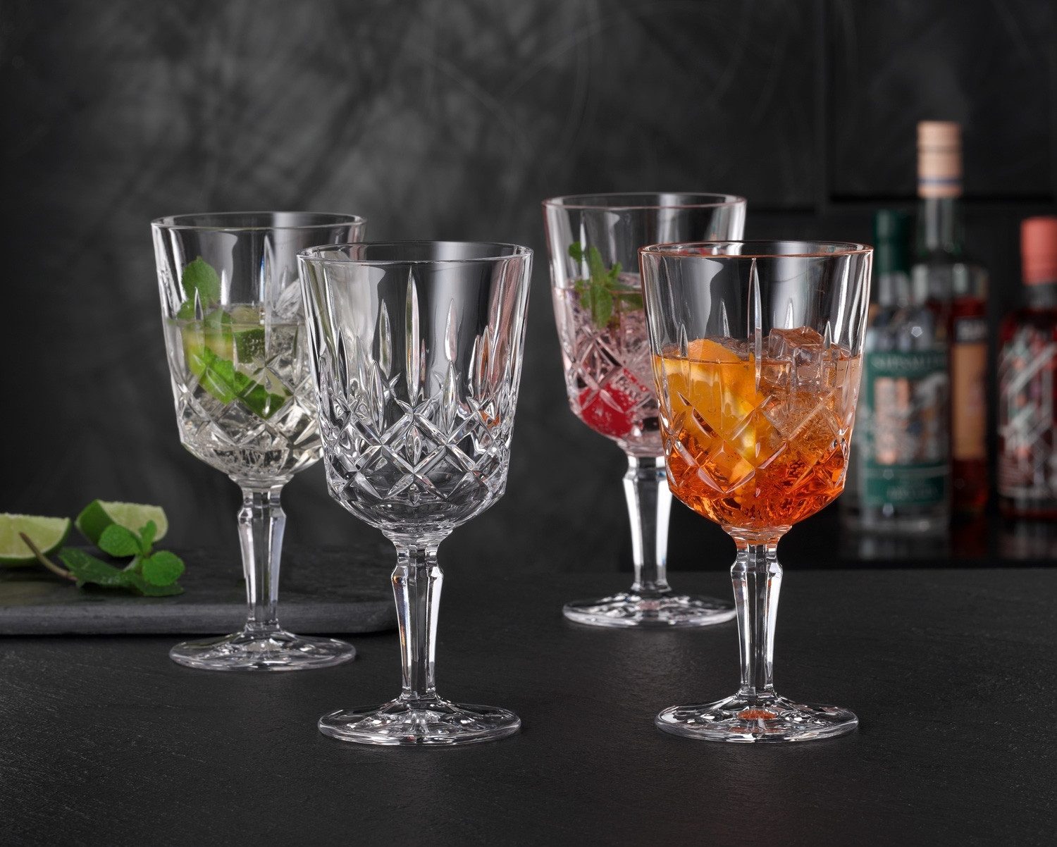 Nachtmann Weinglas NOBLESSE, 4er Set, Transparent, 355 ml, 4-tlg., Glas, Made in Germany