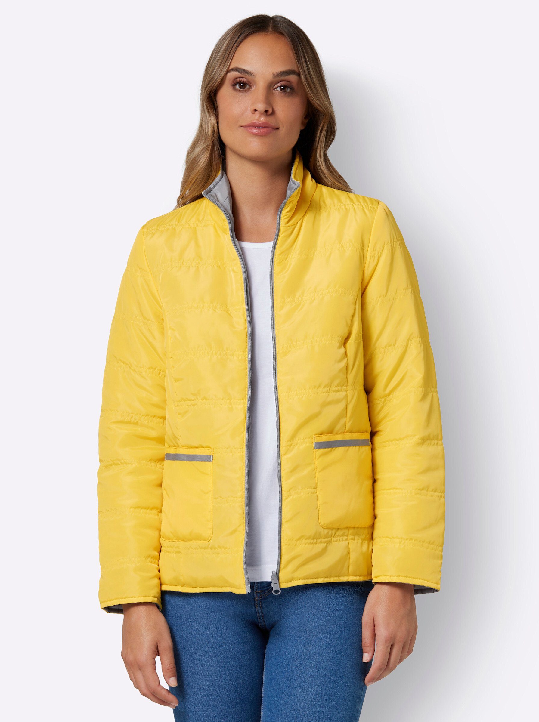 Sieh an! Allwetterjacke Wendejacke Langarm
