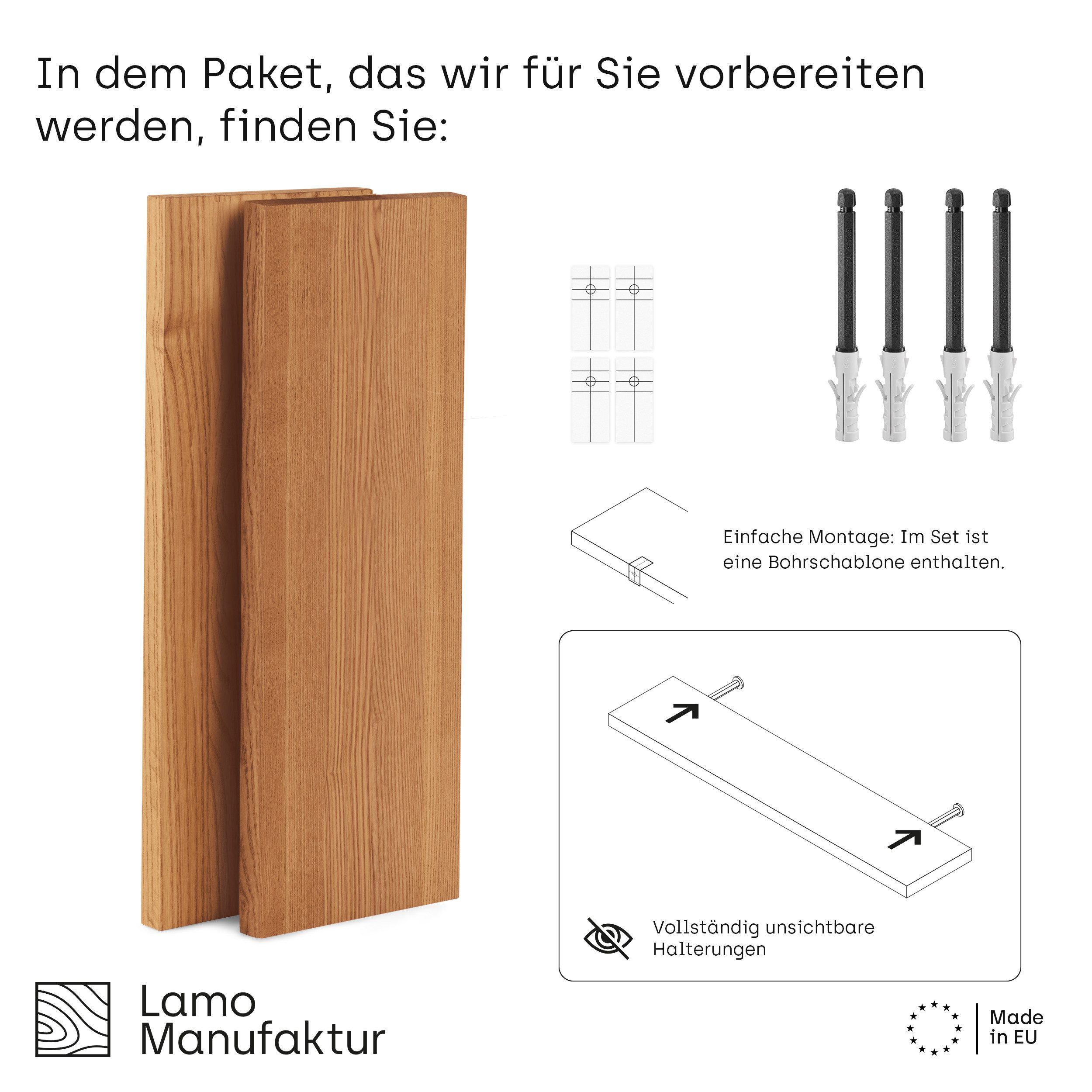 LAMO Manufaktur Wandregal LAMO Manufaktur 2 günstig online kaufen
