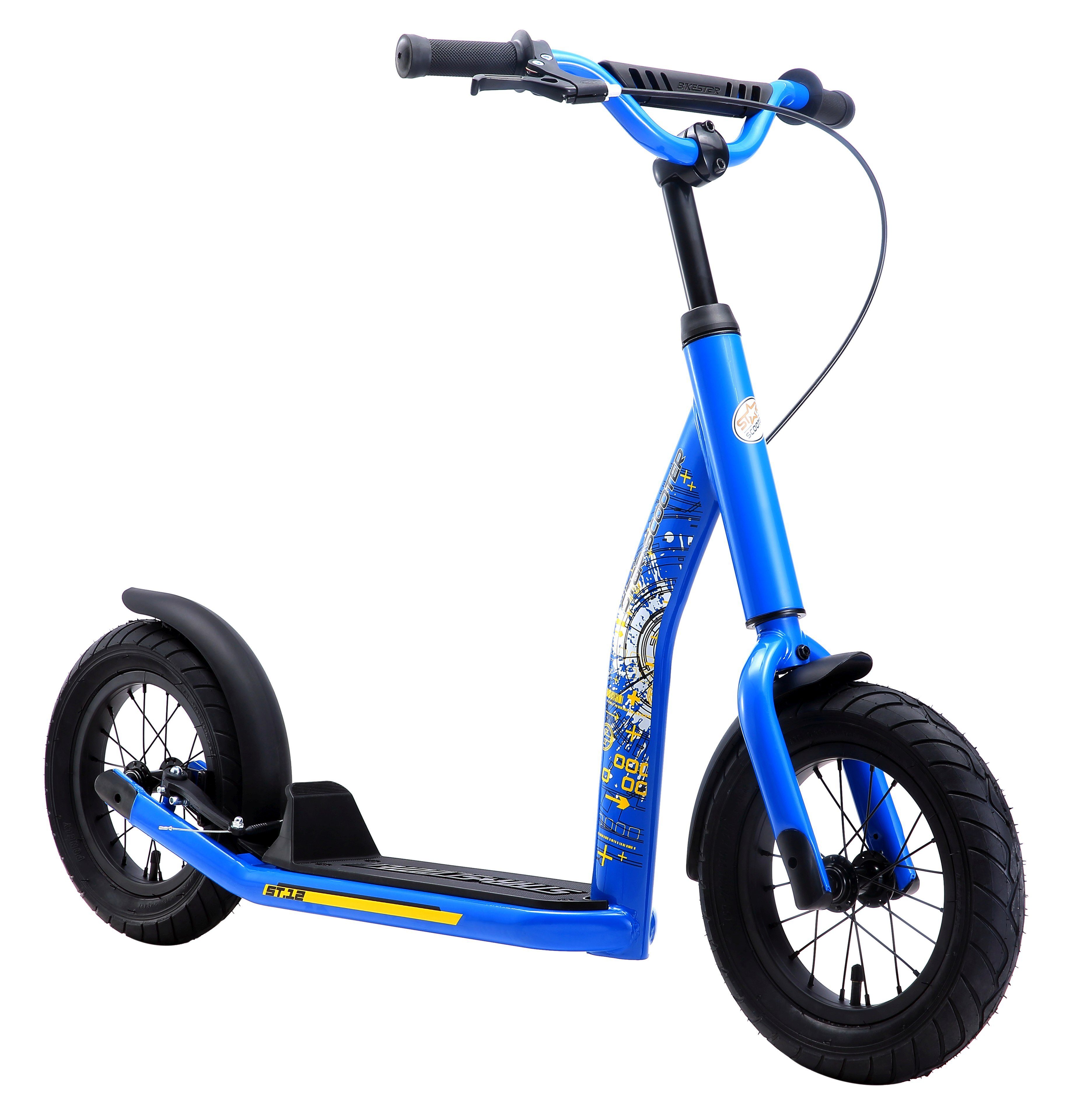 Cityroller 12 Zoll, ab 8 Jahre, Kinder City Roller ab 124 cm, Jungen, Mädchen
