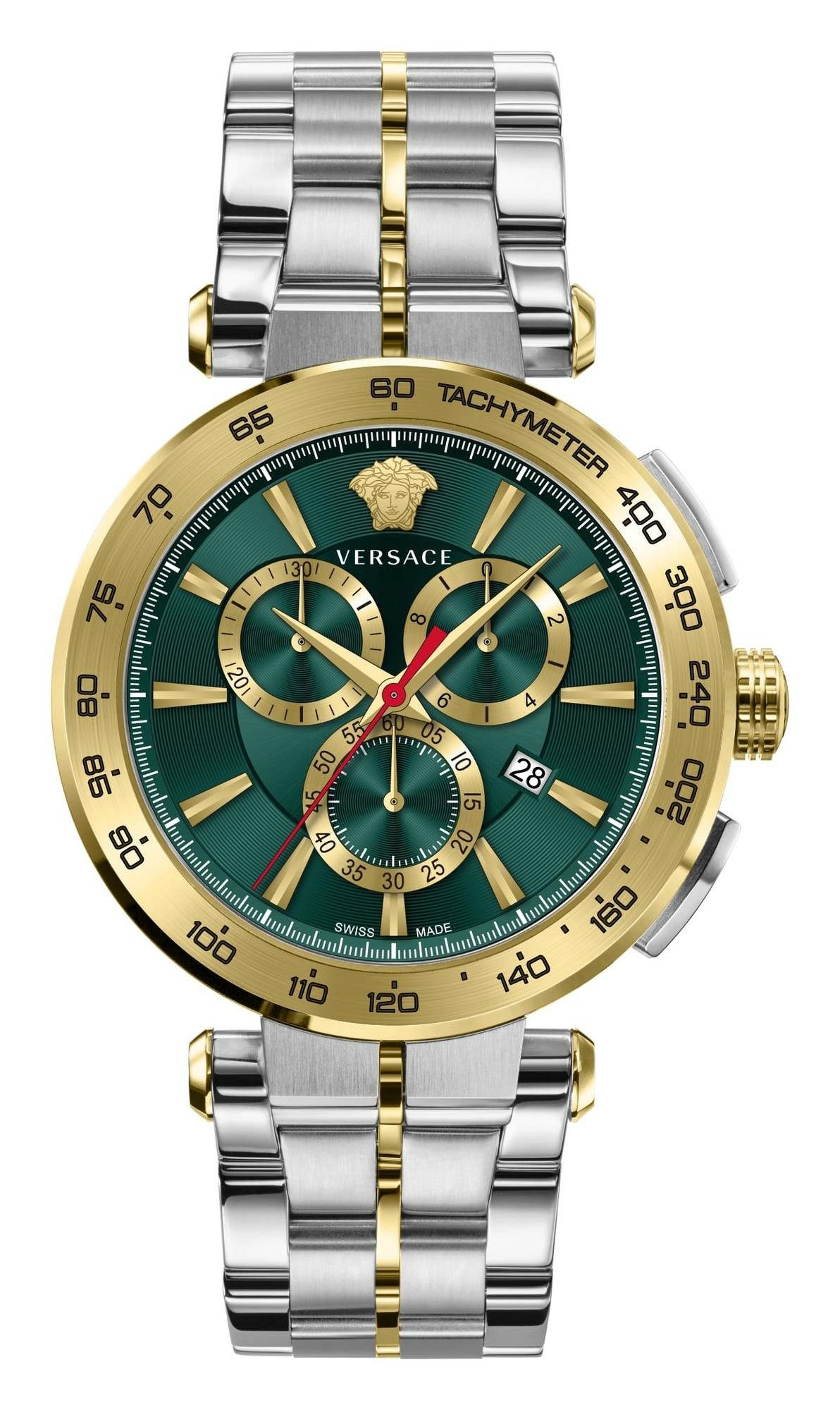 Versace Mechanische Uhr Analoguhren, (1-tlg., Mechanische Uhr)