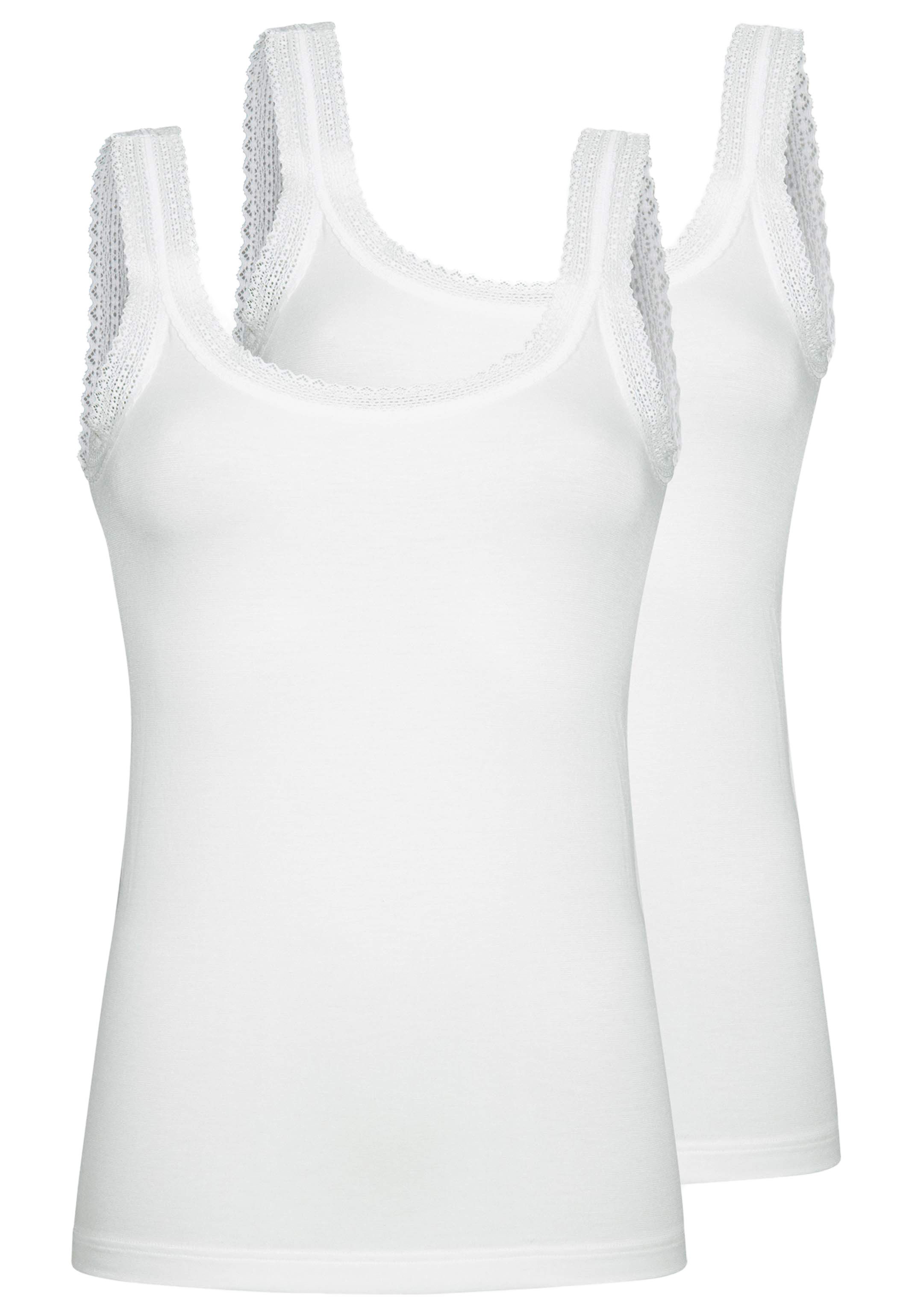 Unterhemd 2er Pack Modal Lace