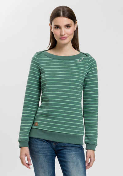 Ragwear Sweater »TASHI« im Streifen-Design