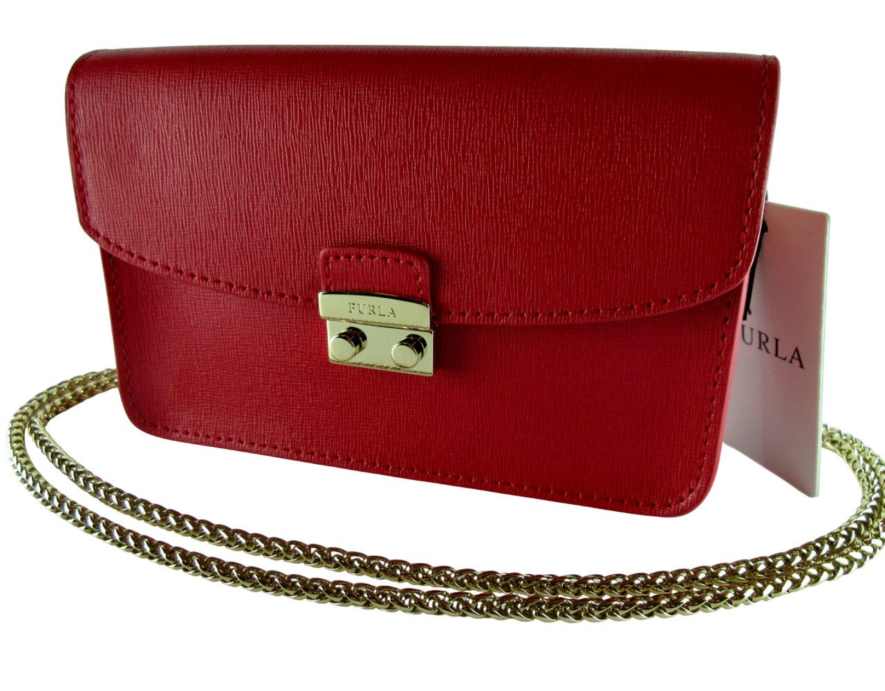 Furla Mini Bag FURLA Schultertasche Giulia Mini Crossbody Ruby 00883434