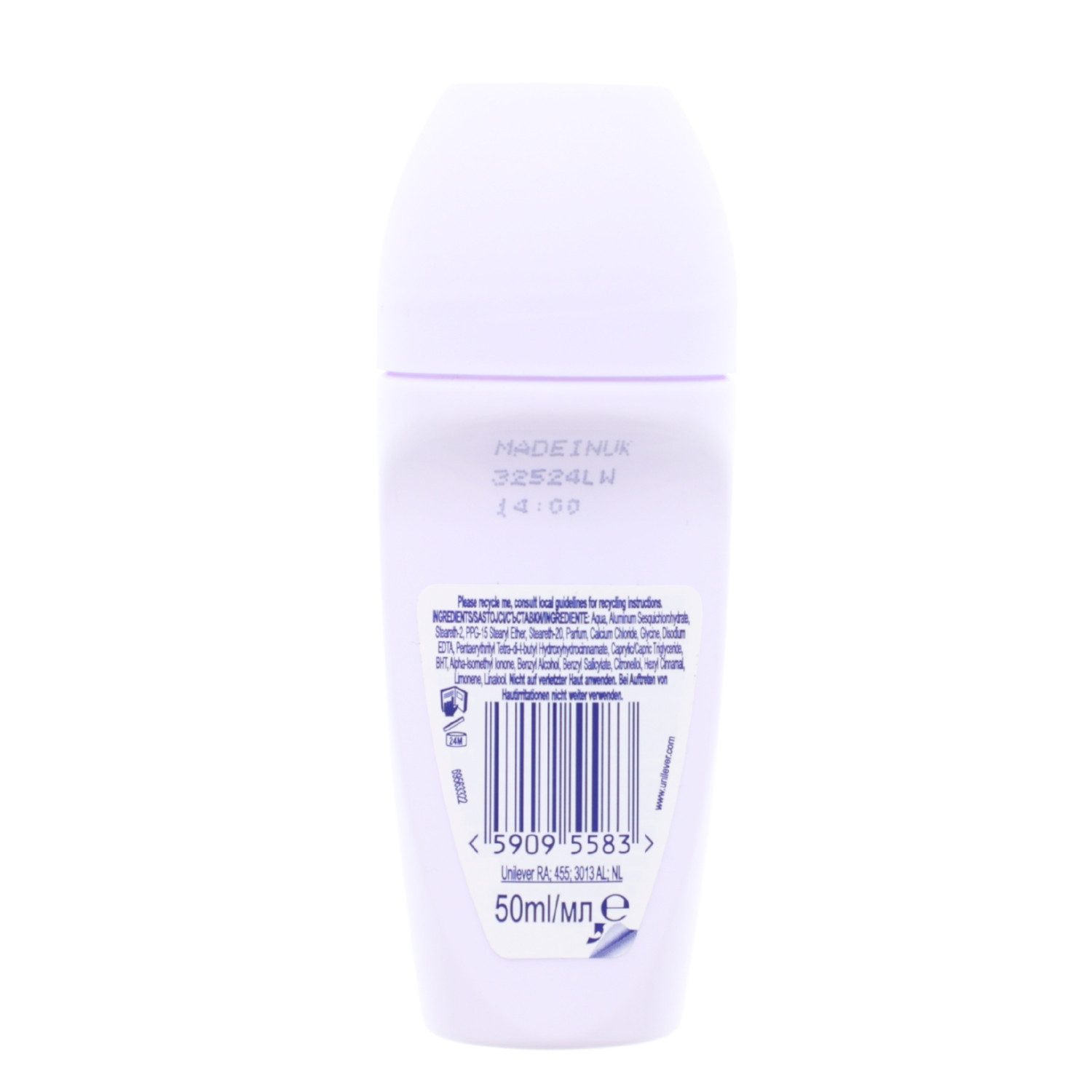 Rexona Deo-Roller Rexona Deo Roll-On Flower Fresh 0% Aluminium 50 ml 48h Schutz