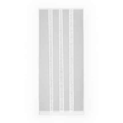 APANA Insektenschutz-Vorhang Fliegengitter Insektenschutz Tür Lamellenvorhang Vorhang Mückenschutz, Farbe:weiß,Größe (Breite x Höhe):100 x 220 cm