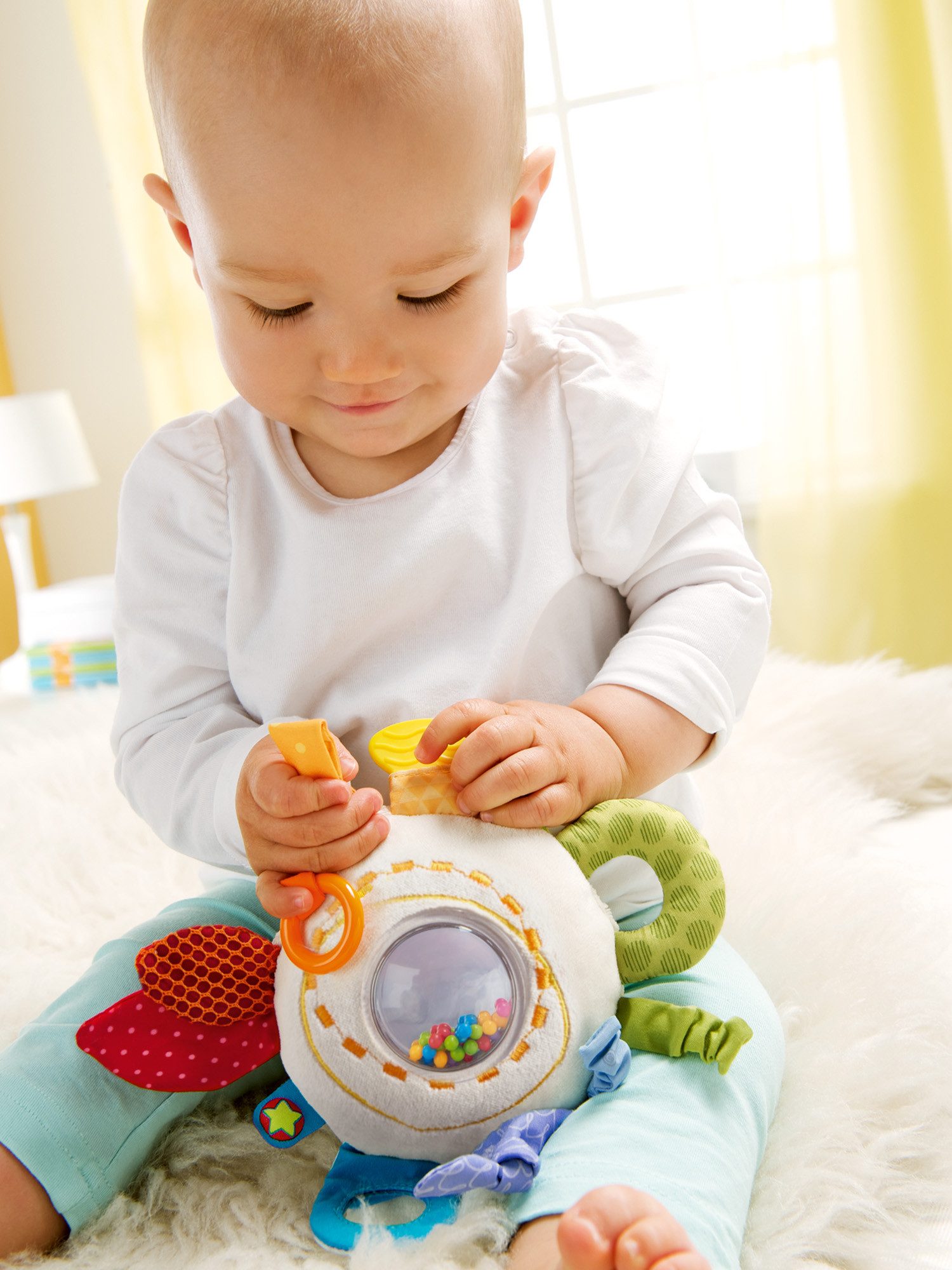 Haba Lernspielzeug Spielkissen Regenbogenspaß, unisex neutral
