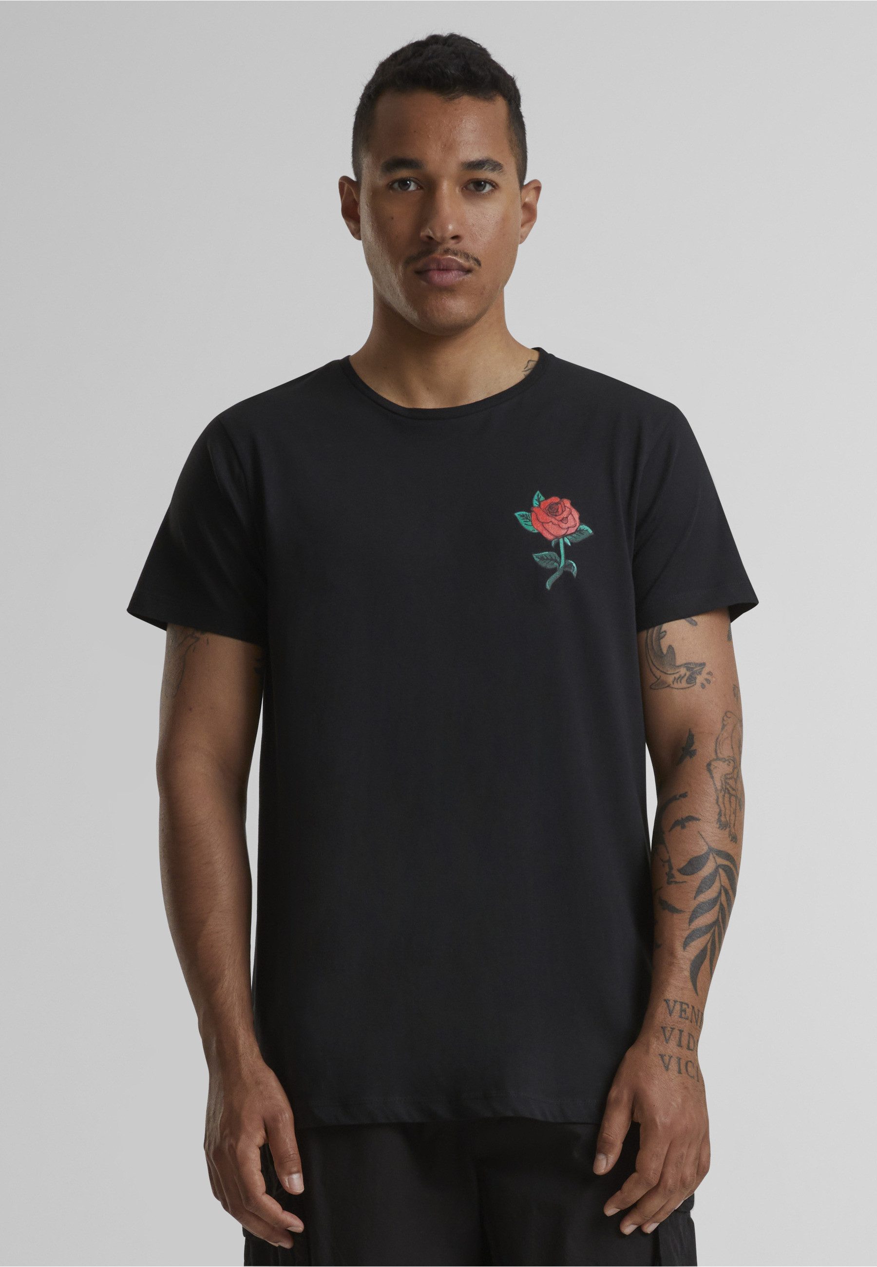 MisterTee T-Shirt MisterTee Herren Rose Tee (1-tlg)