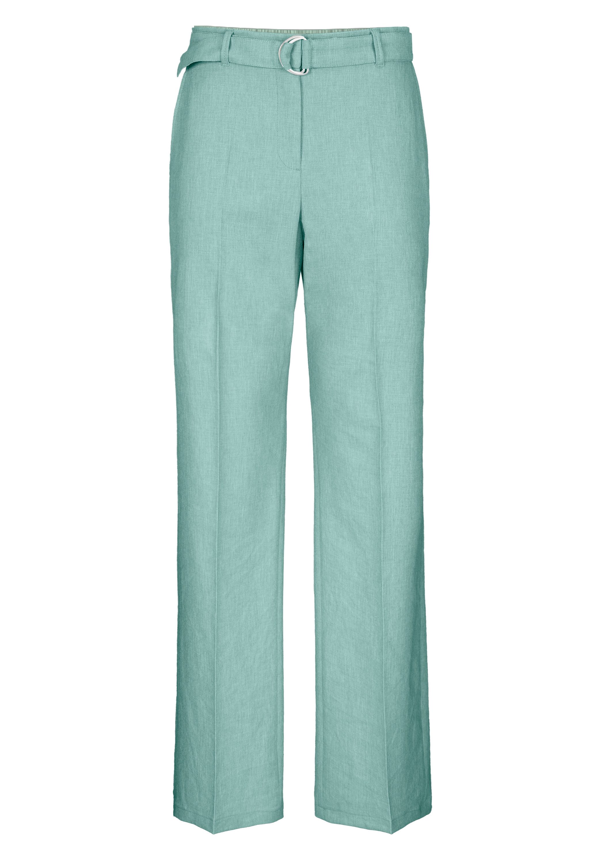 bianca Stoffhose PARIGI in angesagter Trendfarbe 'jade'