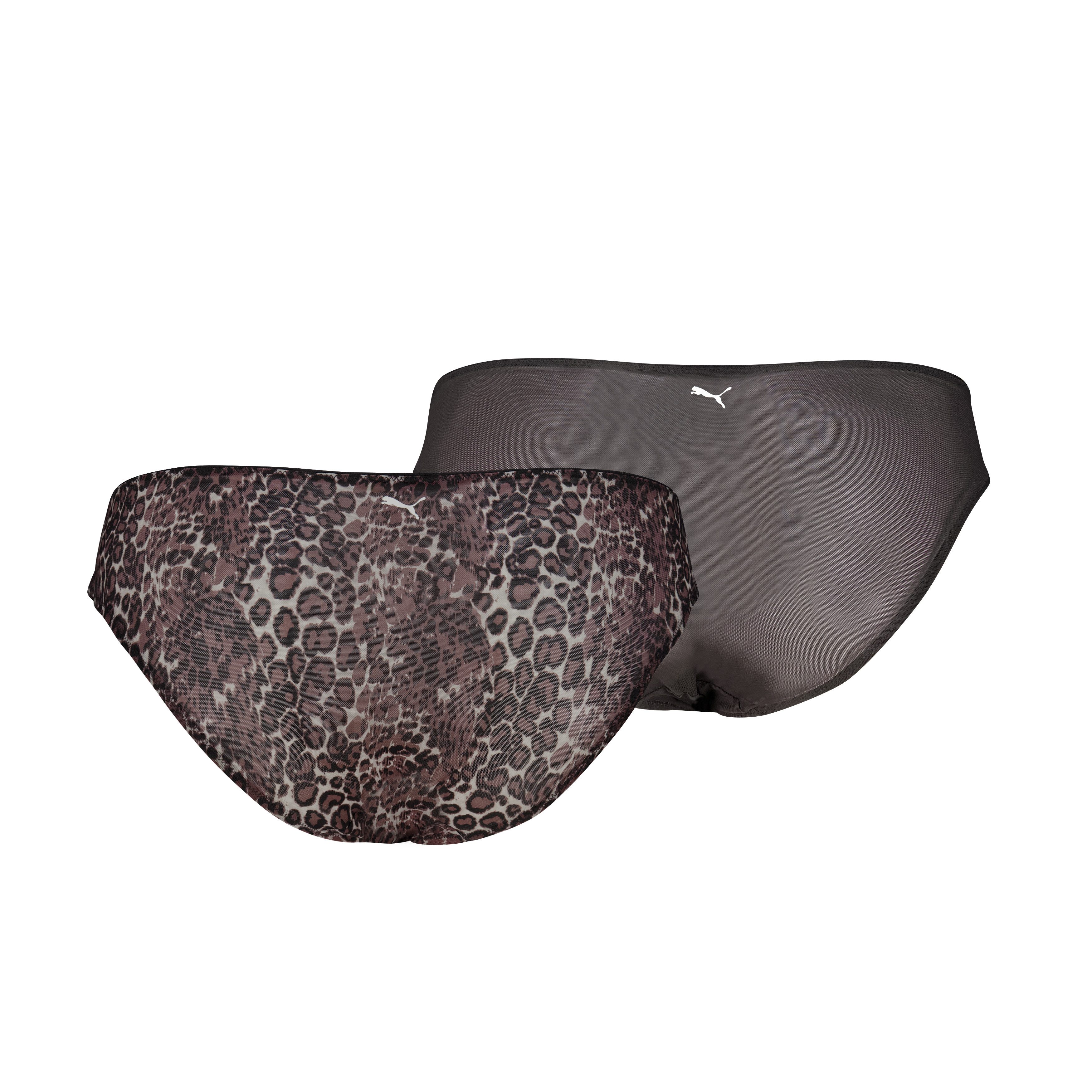 PUMA Slip PUMA WOMEN ANIMAL MESH BRIEFS (2er Pack)