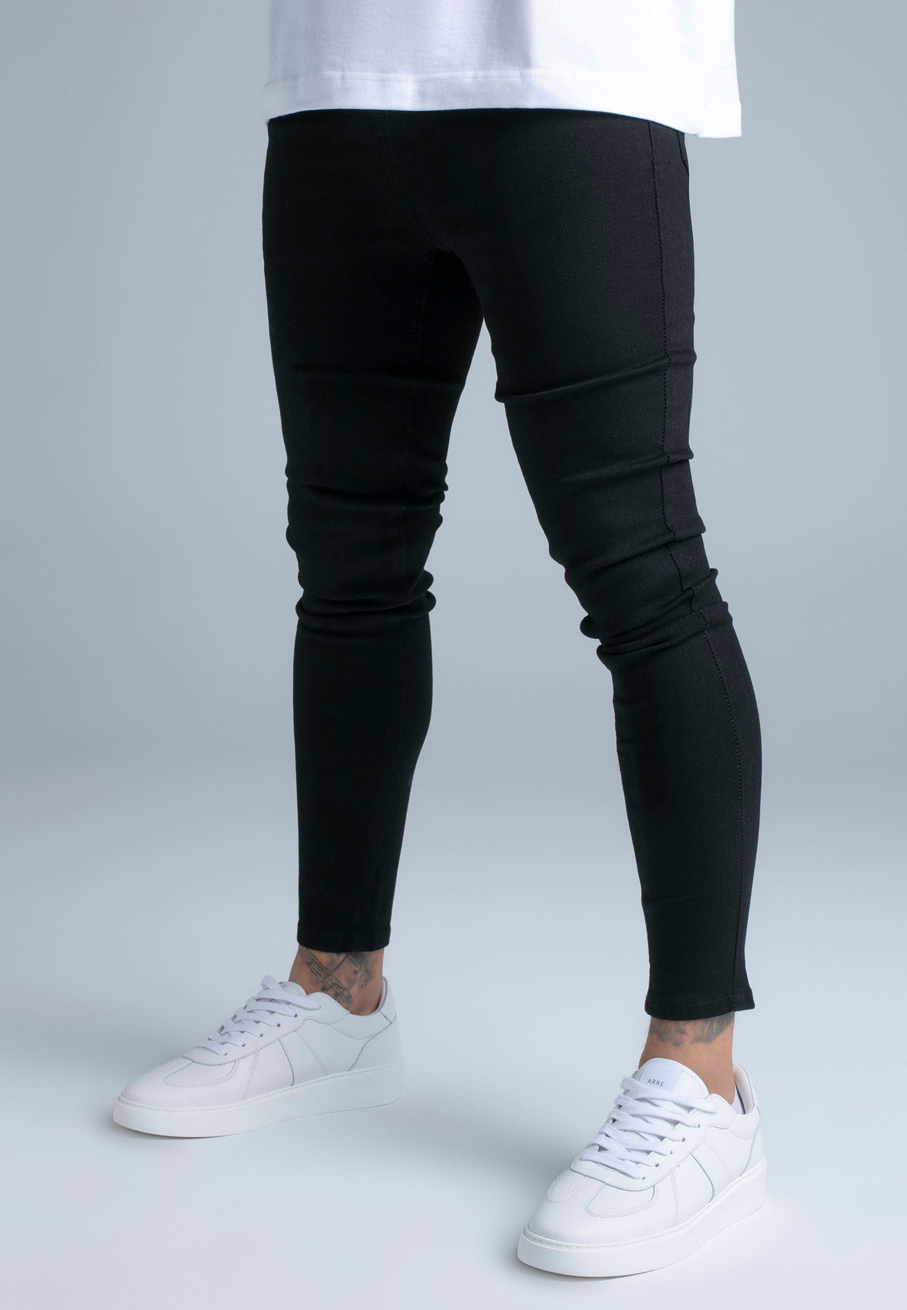 Siksilk Regular-fit-Jeans SikSilk Herren Skinny Jeans