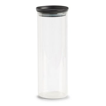 Neuetischkultur Vorratsglas Vorratsglas 1,65 Liter mit Kunststoffdeckel, Glas, (Stück, 1-tlg., 1 Vorratsglas mit Deckel ohne Inhalt), Lebensmitteldose Vorratsdose