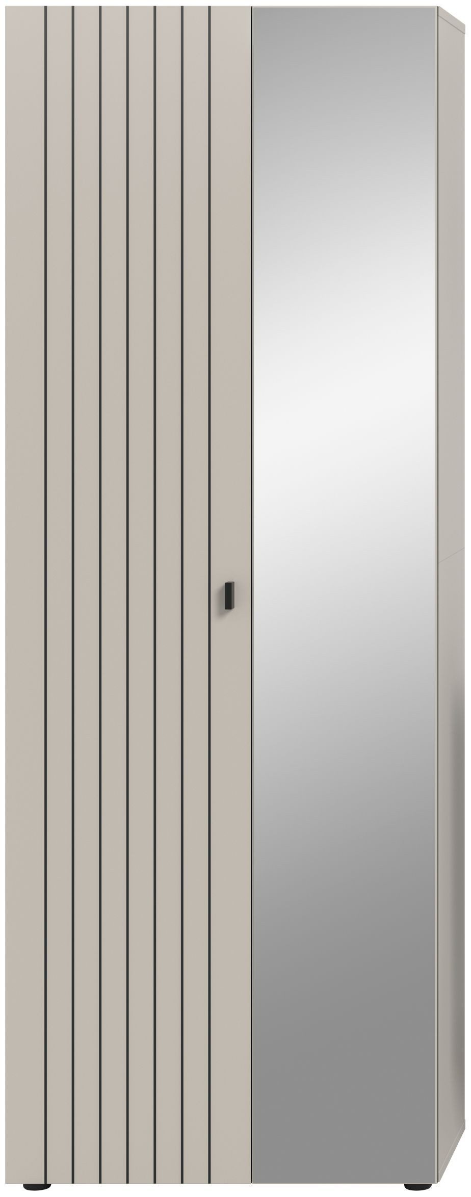 xonox.home Garderobenschrank in Kaschmir Nachbildung B/H/T ca.: 70/192/37 cm