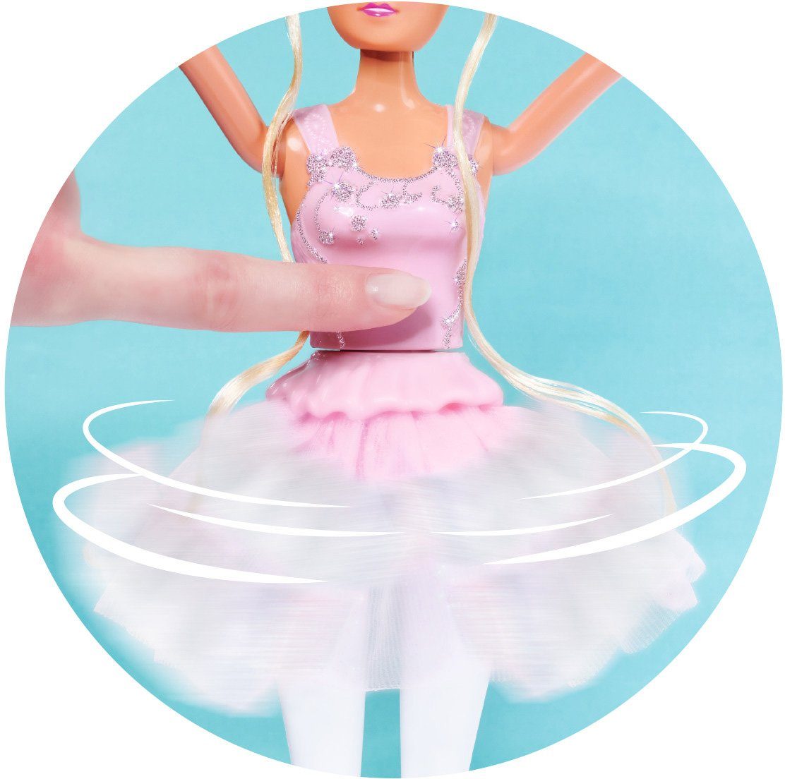 SIMBA Anziehpuppe Steffi Love, Dancing Ballerinas