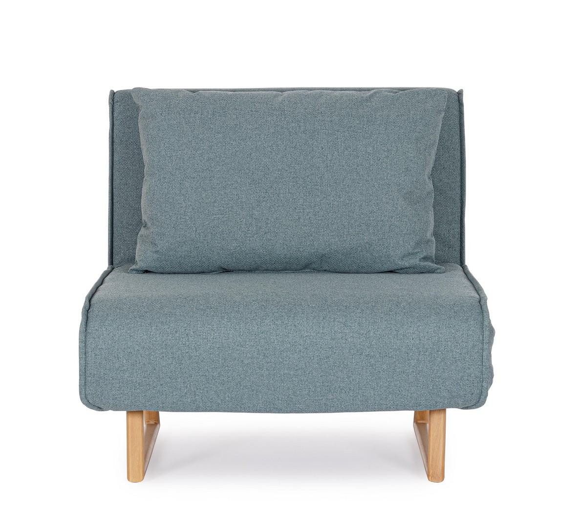 Natur24 Sofa Colton Sofabett 86 x 88 x 90 cm Stahl Sperrholz Polyester PU-Schaum