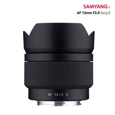 Samyang AF 12mm F2,0 für Sony E Superweitwinkelobjektiv