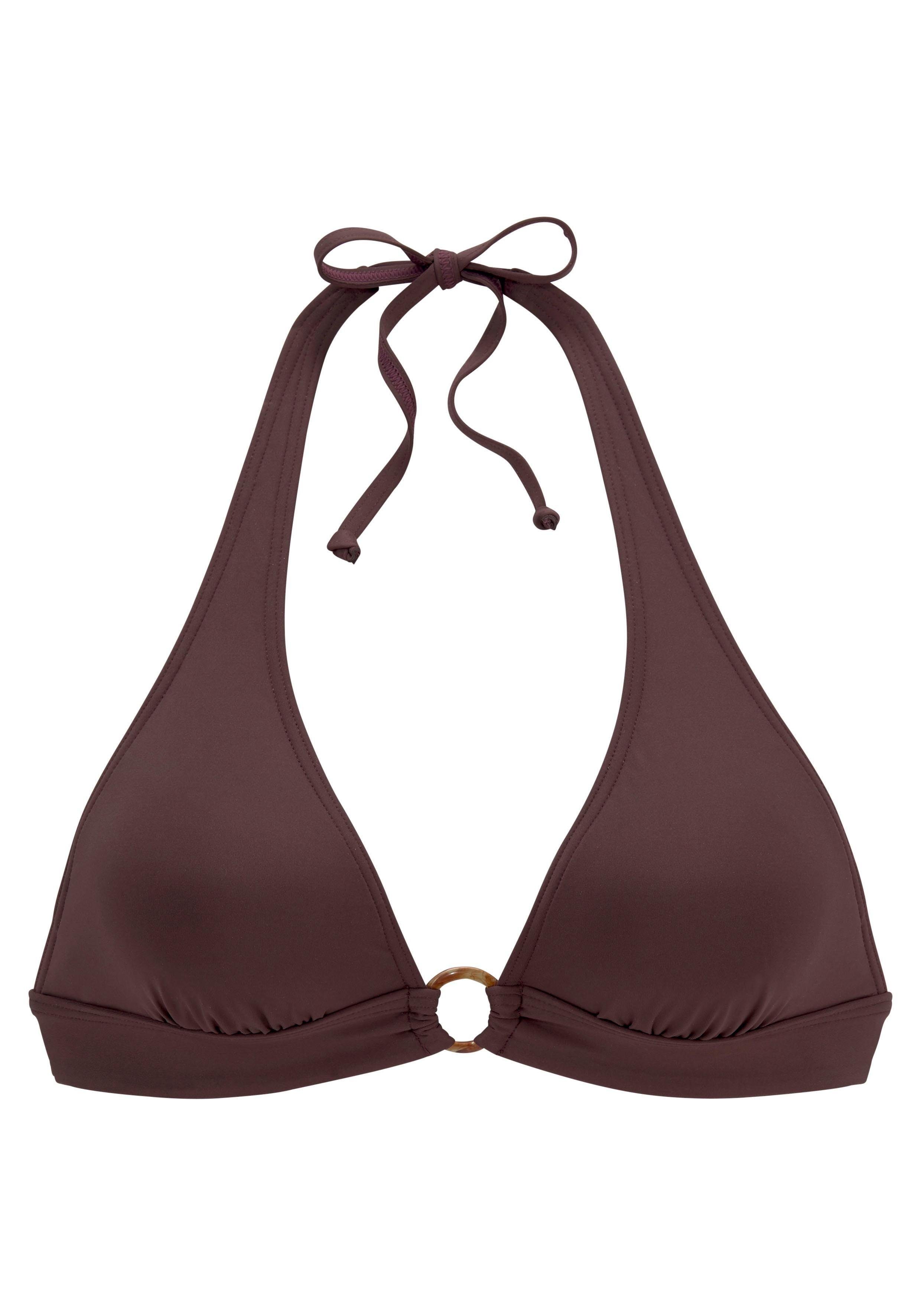 S.OLIVER Triangel-Bikini-Top Rome mit breitem Bündchen mehr