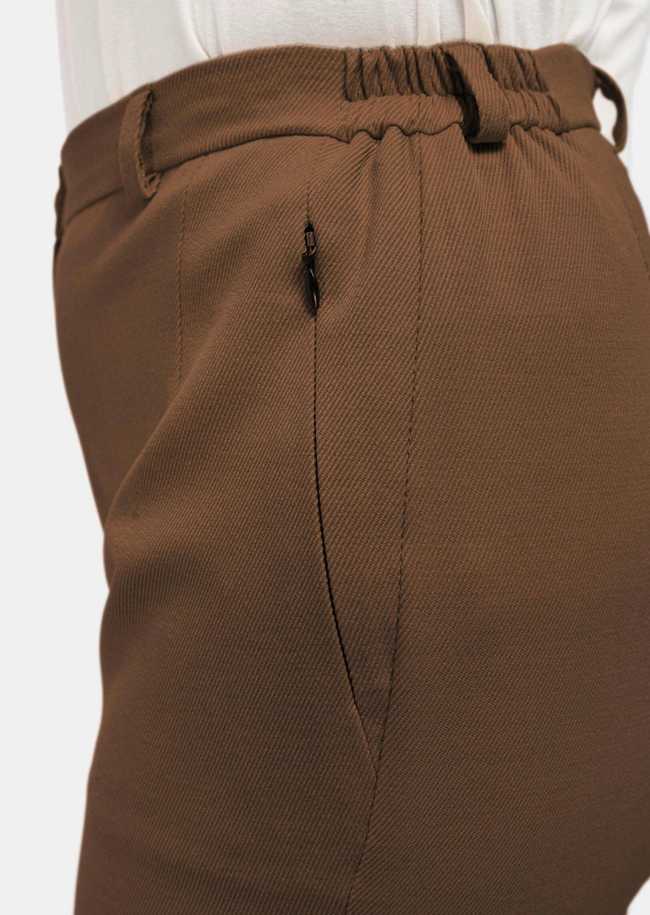 GOLDNER Stoffhose Hose Anna mit Rippenstruktur günstig online kaufen