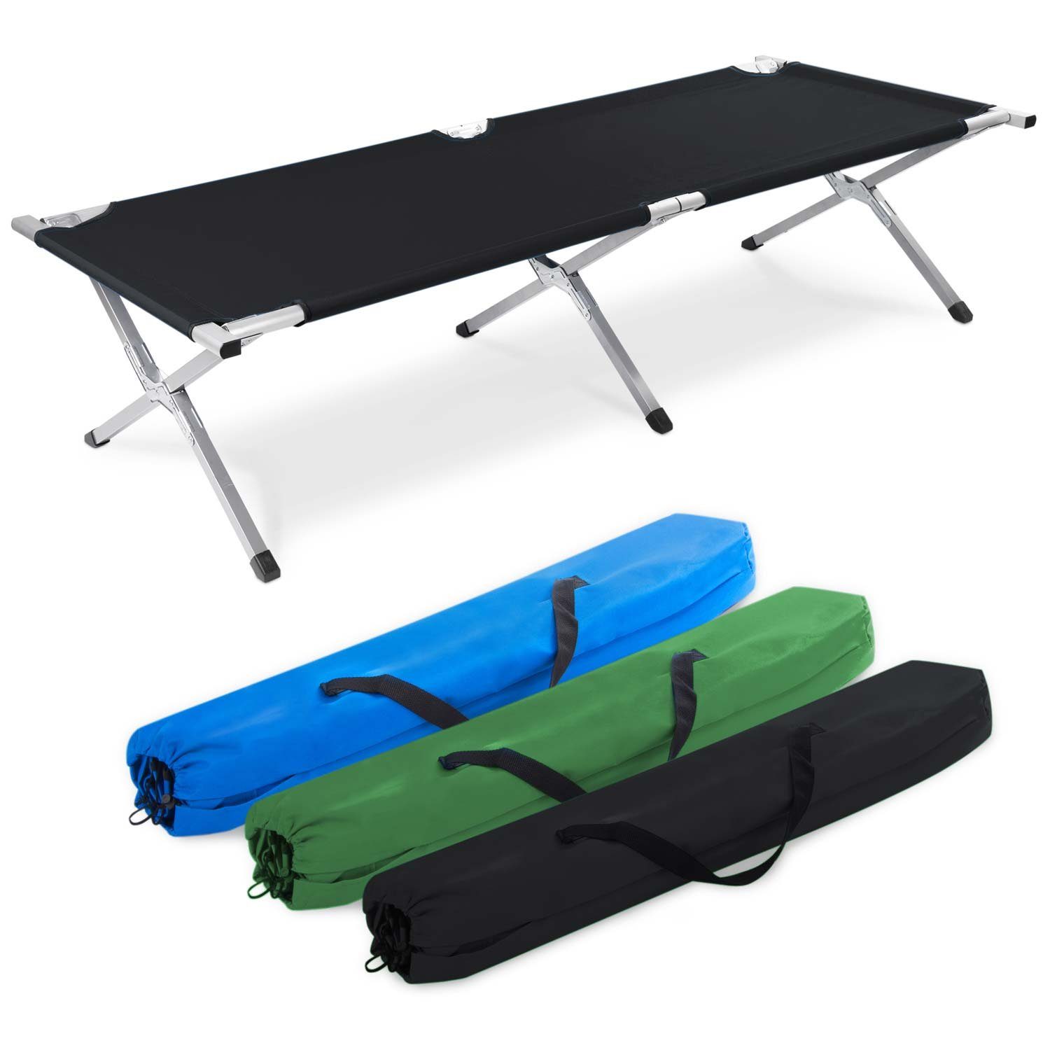 Goods+Gadgets Feldbett Faltbares Army-Bett (Campingbett, Klappbett) günstig online kaufen