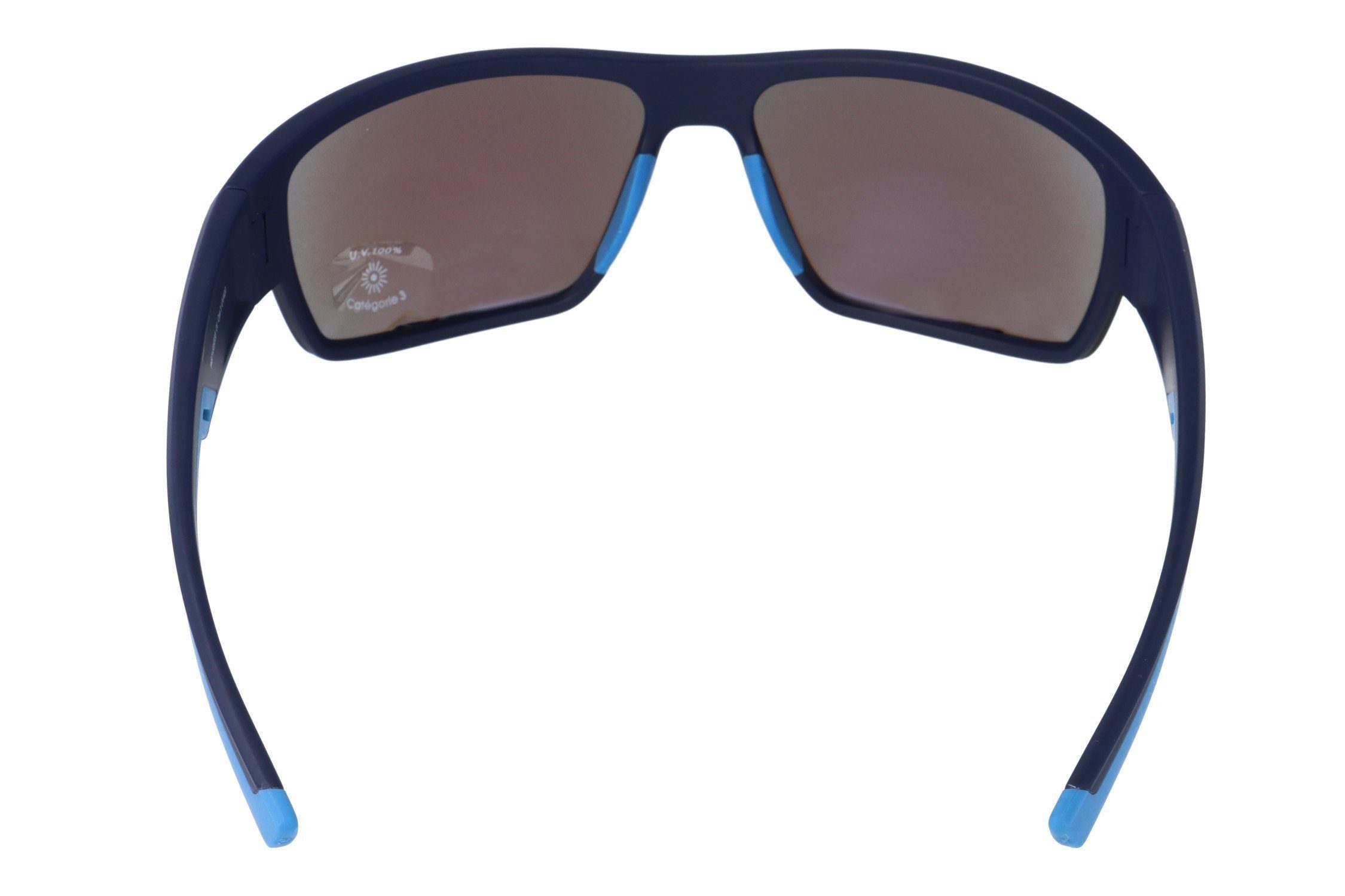 Gamswild Sportbrille UV400 Sonnenbrille Skibrille Fahrradbrille breite Bügel/Zugluftschutz, Damen Herren Modell WS7133 in schwarz, braun, blau