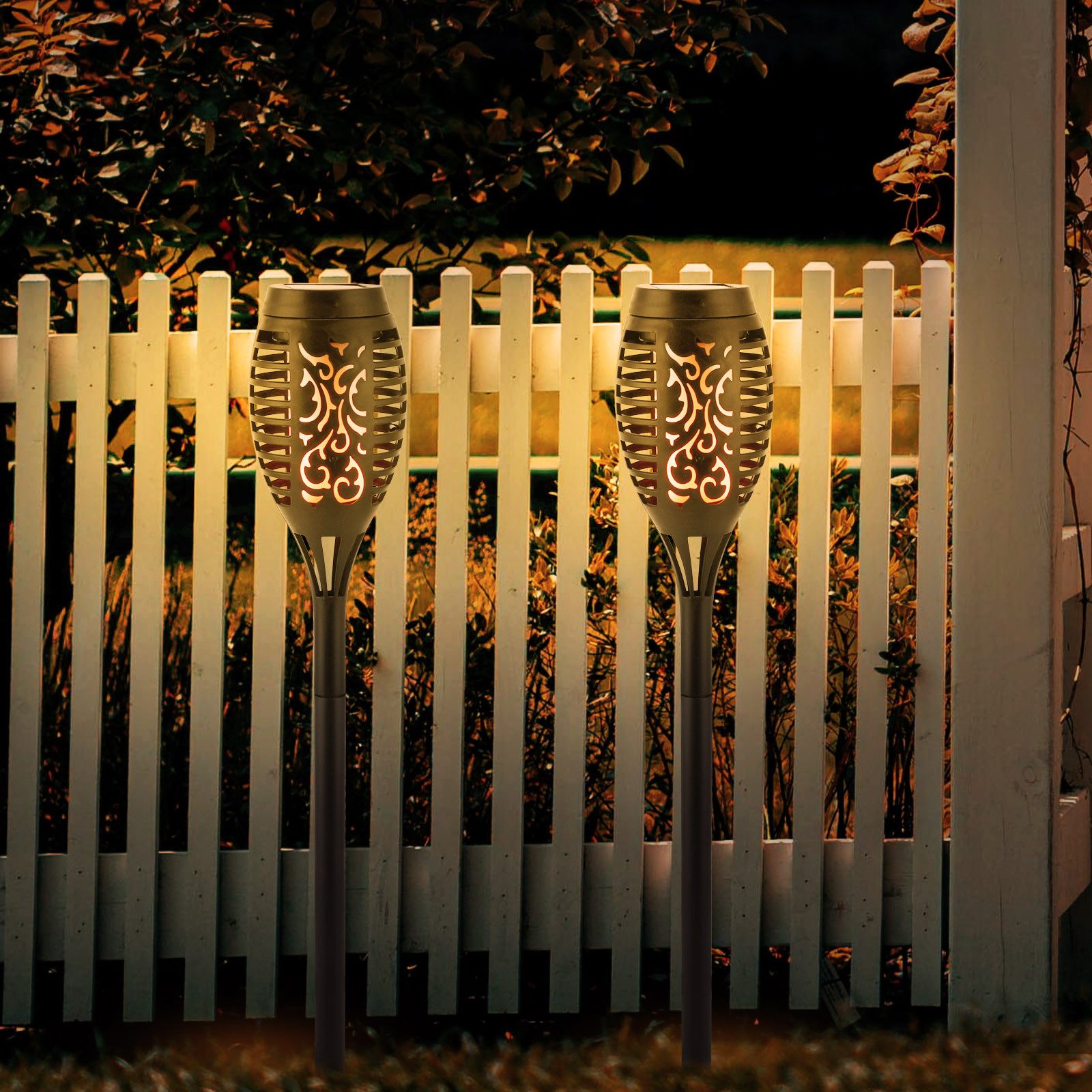 BlingBin LED Solarleuchte 4/8 Stück LED-Solar-Gartenleuchten günstig online kaufen