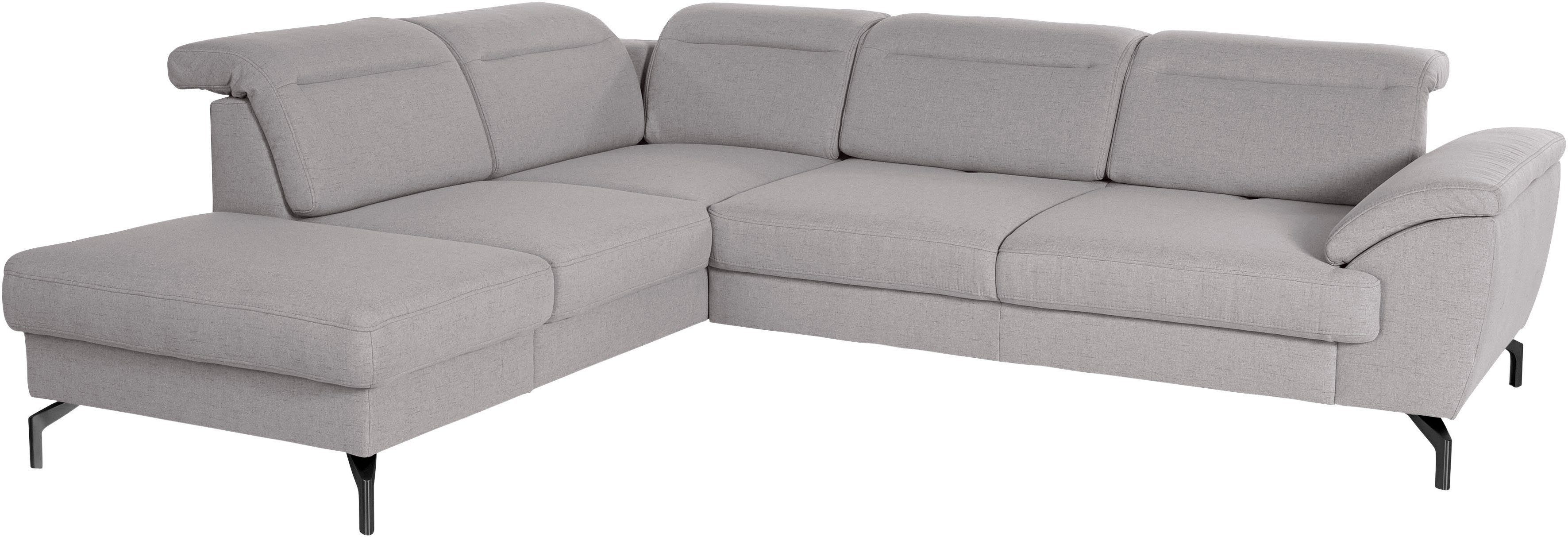 sit&more Ecksofa Percy L-Form, 15 cm günstig online kaufen