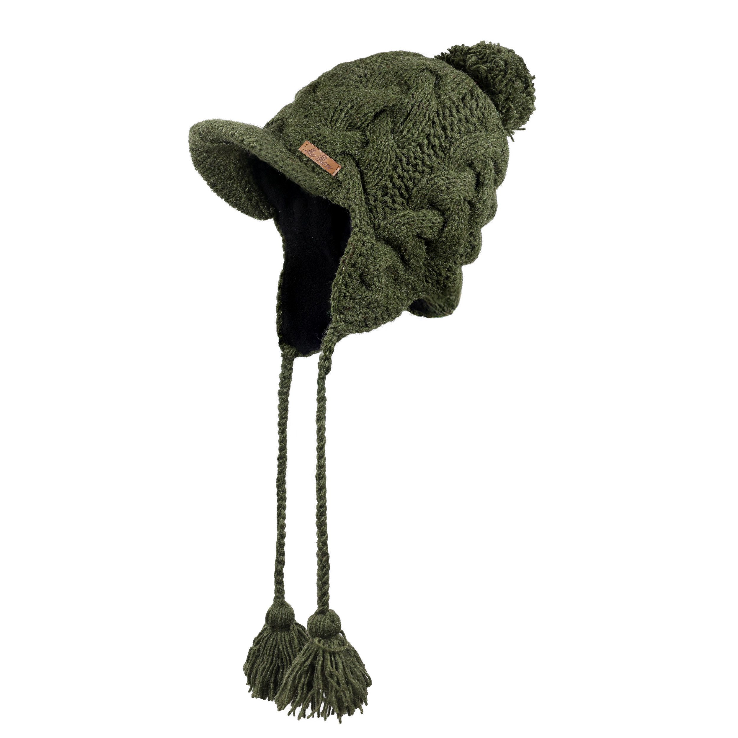 McRon Strickmütze Wollmütze Modell Susi gefüttert mit Fleece günstig online kaufen