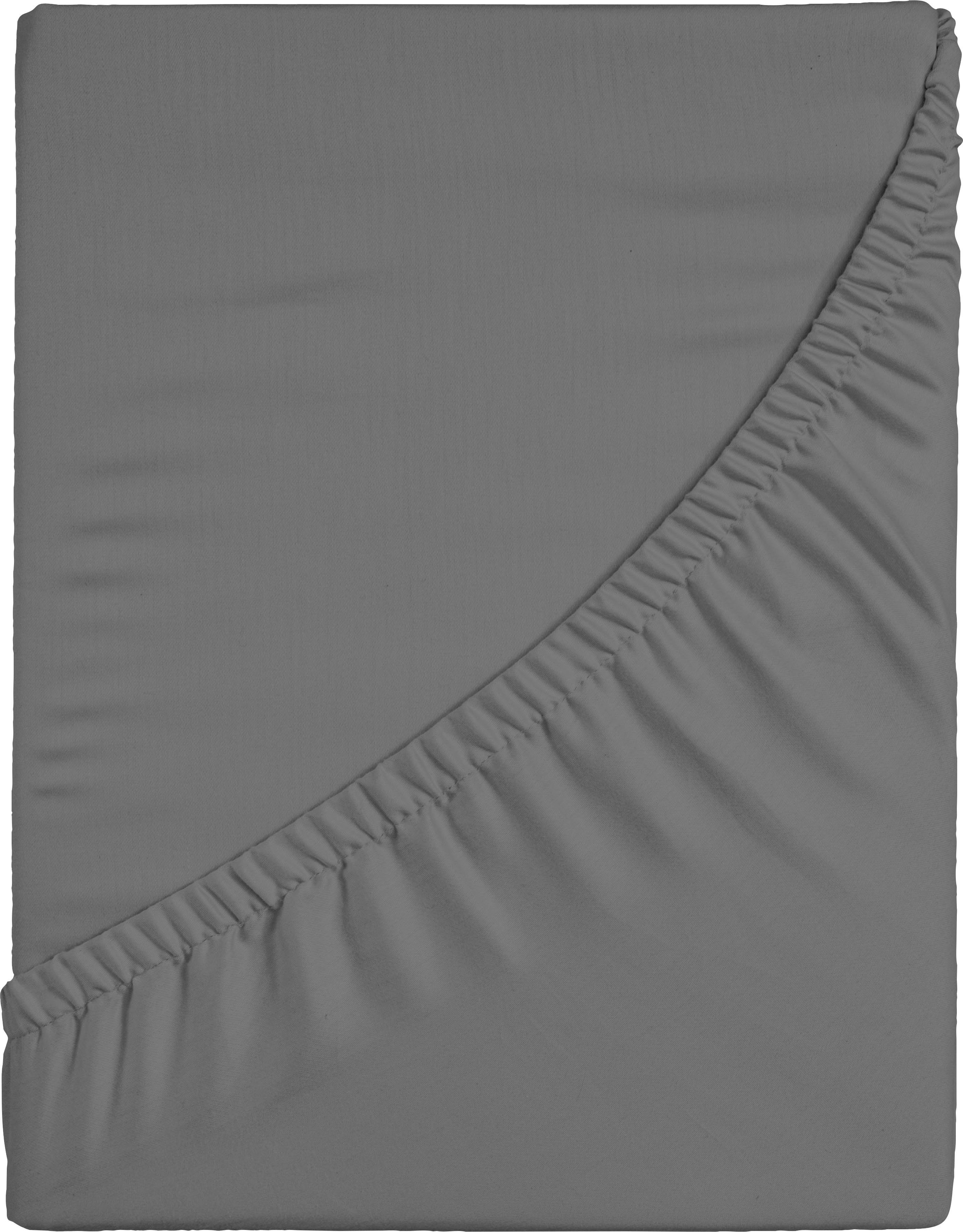 CASATEX Spannbettlaken Jersey-Elasthan, Jersey, Gummizug: rundum, günstig online kaufen