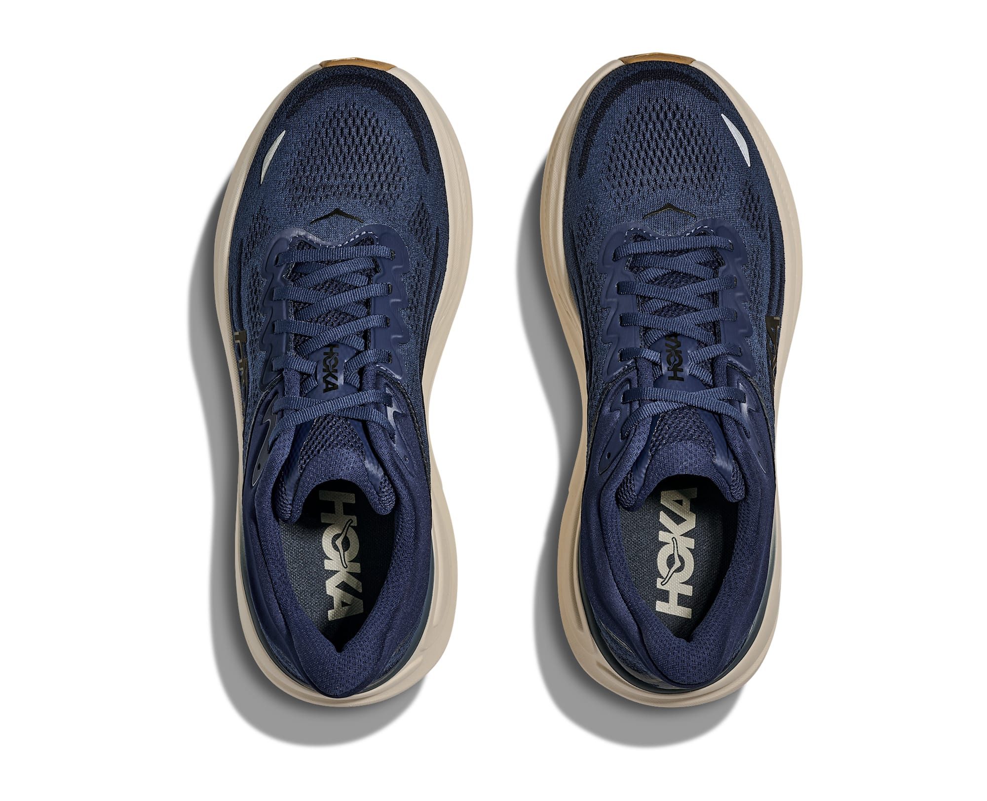 Hoka One One HOKA M BONDI 9 MIDNIGHT BLUE, VARSITY NAVY Laufschuh günstig online kaufen