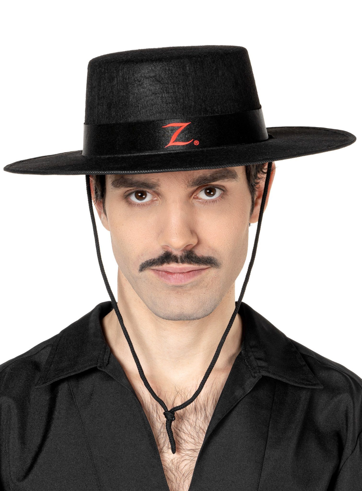 Kostüm Zorro Hut - Kostümzubehör Karneval & Halloween