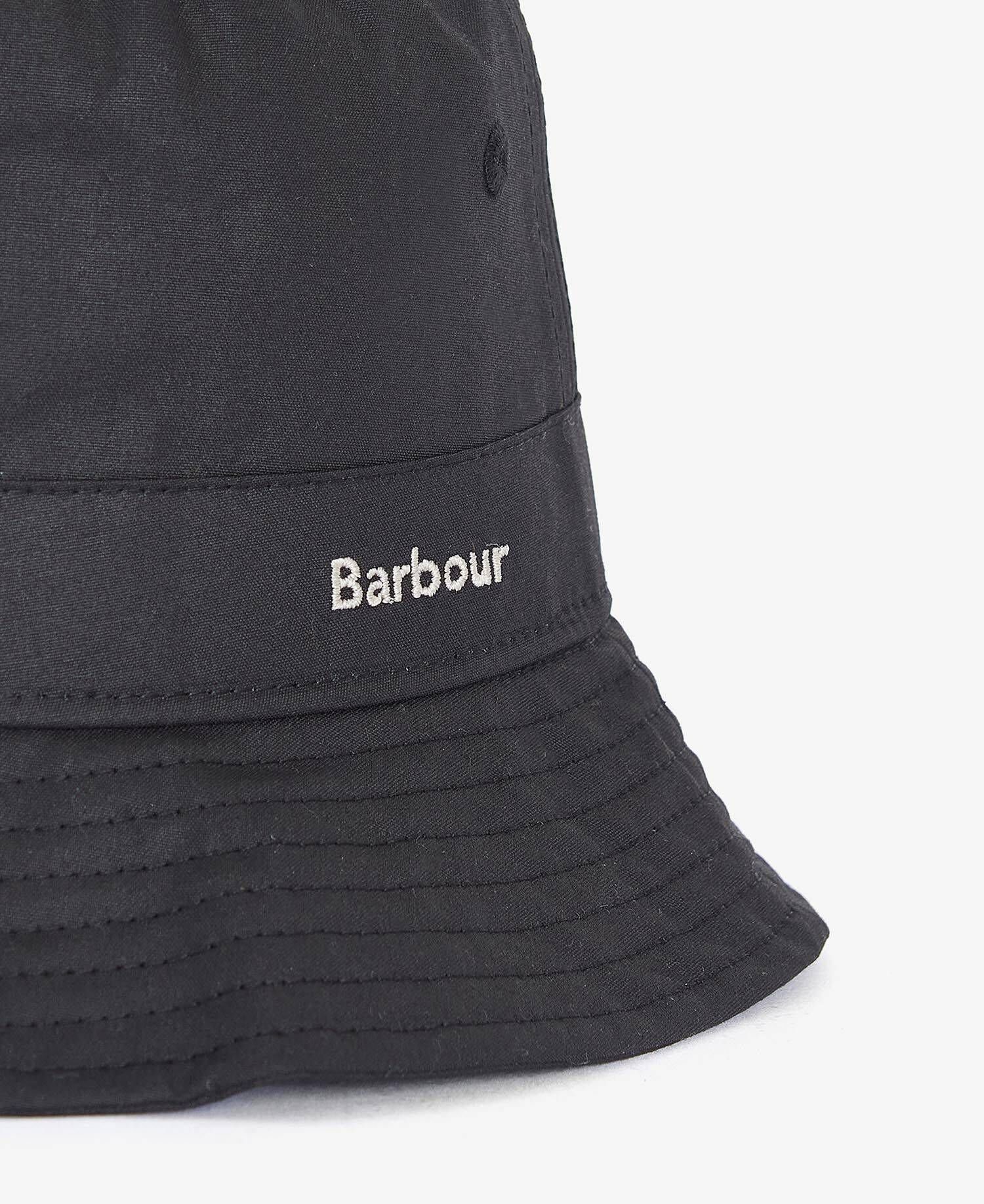(15) Barbour WAX Sonnenhut Hut SPORTS HAT schwarz BELSAY