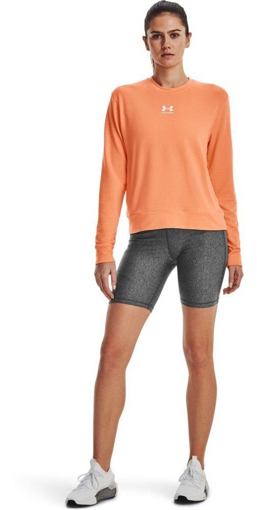 Under Armour Kapuzenpullover UA Rival Oberteil aus French Terry mit Rundhalsausschnitt