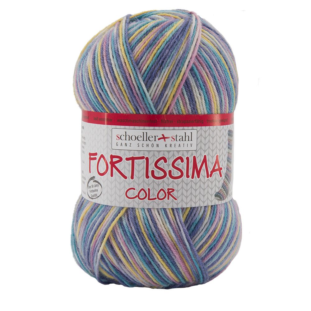 Häkelwolle Fortissima Socka 4-fach Color