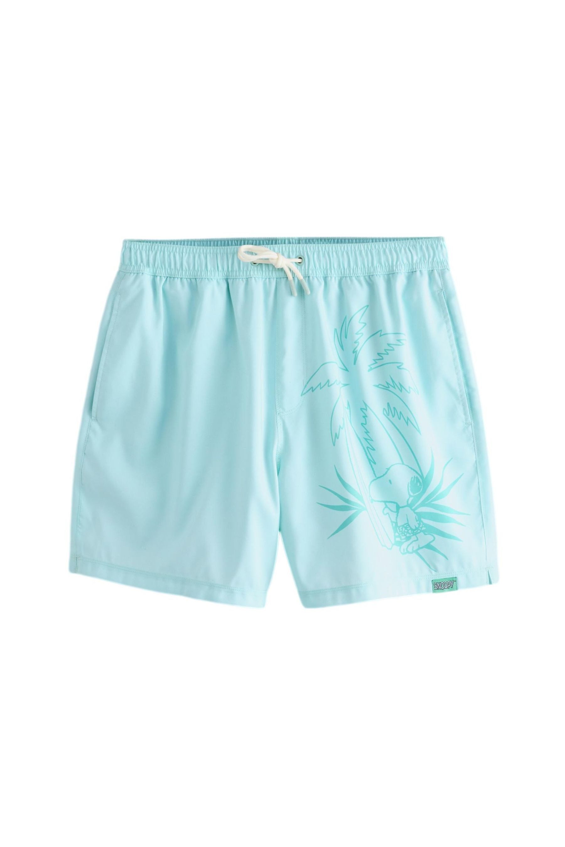 Next Badeshorts Lizenzierte Badeshorts mit Blätter-Print günstig online kaufen