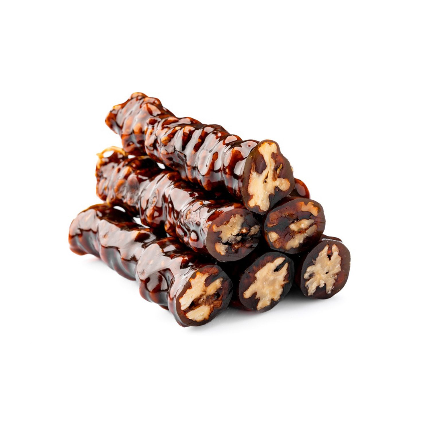 We_Natur Süßigkeit Walnuss-Sucuk 350 g – Traditionelle Süßigkeit aus Pekmez, 350 g, 100 % natürlich