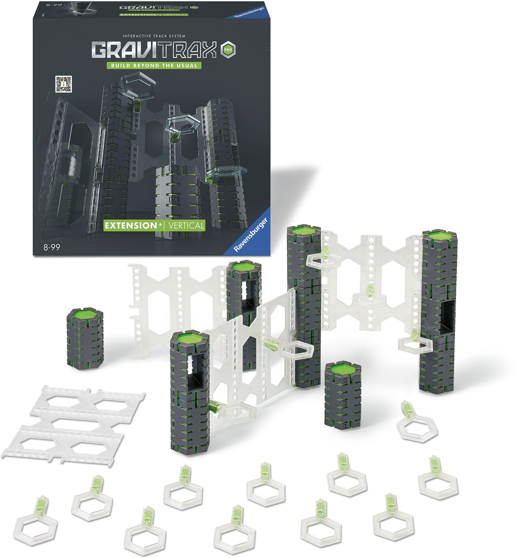 Ravensburger Kugelbahn-Bausatz GraviTrax PRO Extension Vertical, Made in Europe