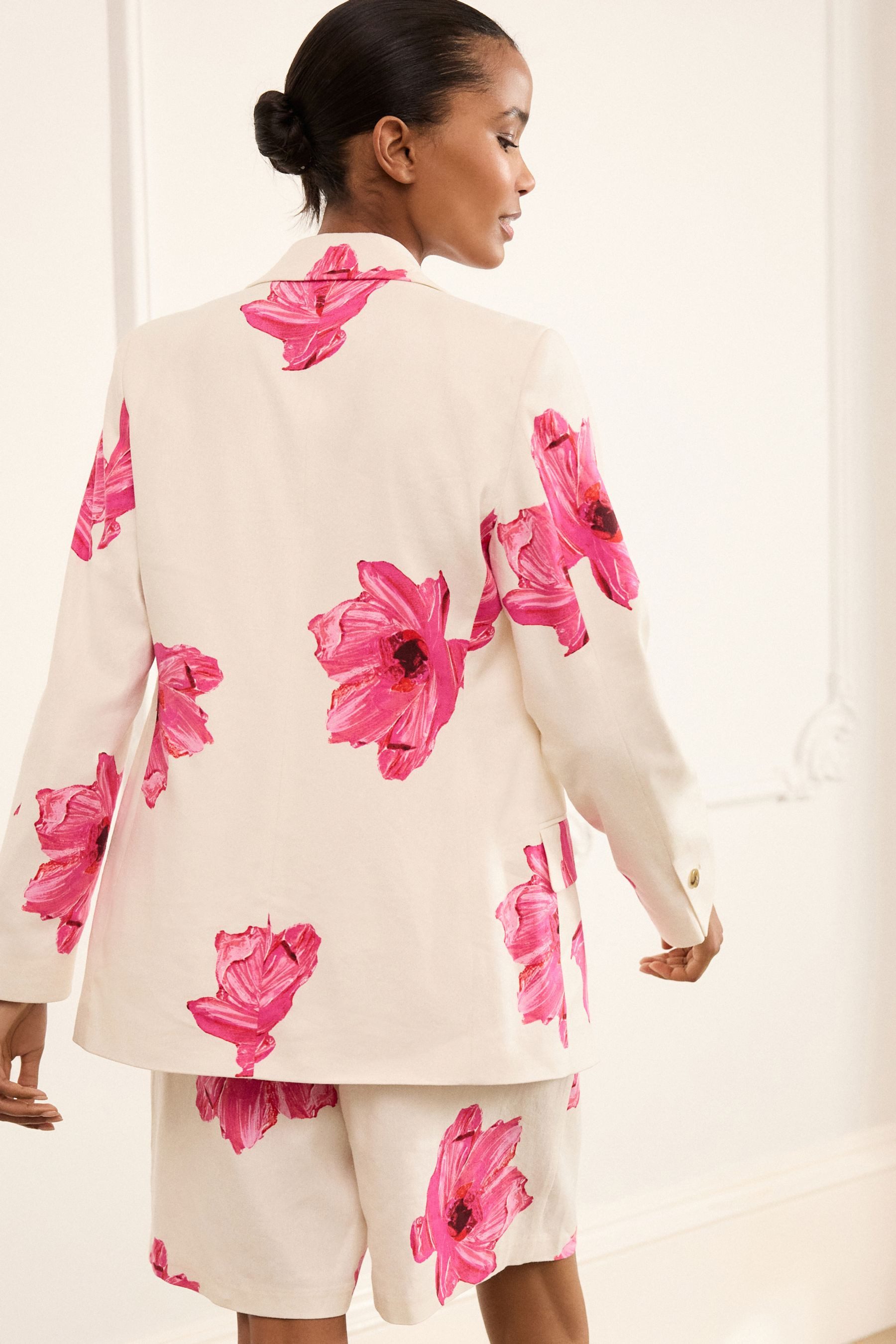 Next Jackenblazer Blazer mit Blumen-Print und günstig online kaufen