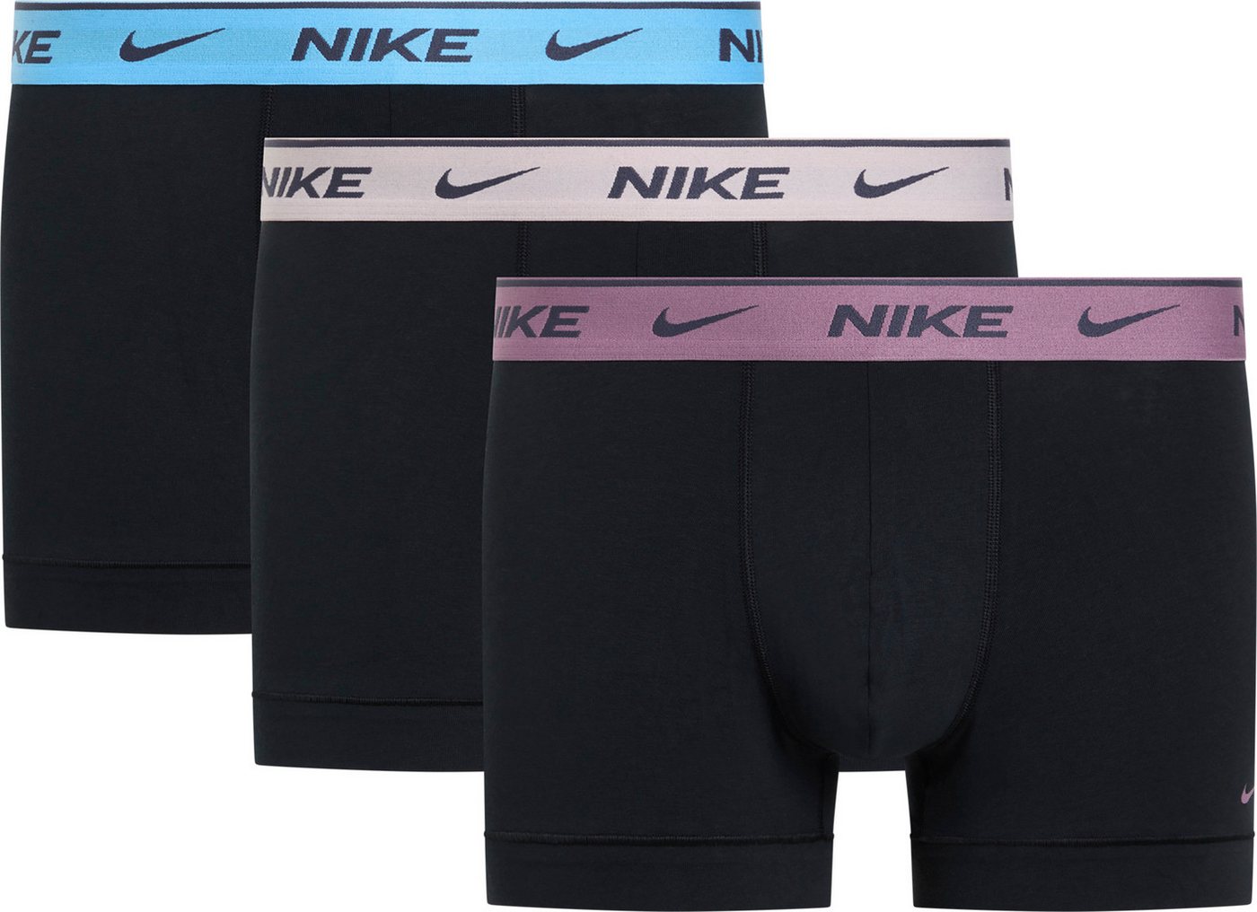 Nike Underwear Trunk TRUNK 3PK (Packung, 3-St., 3er) mit Logo-Elastikbund