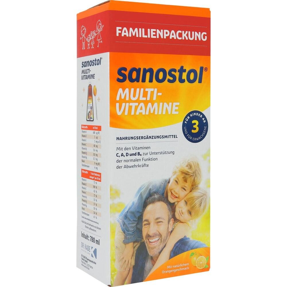 DR. KADE Pharmazeutische Fabrik SANOSTOL Saft Saft, 780 ml